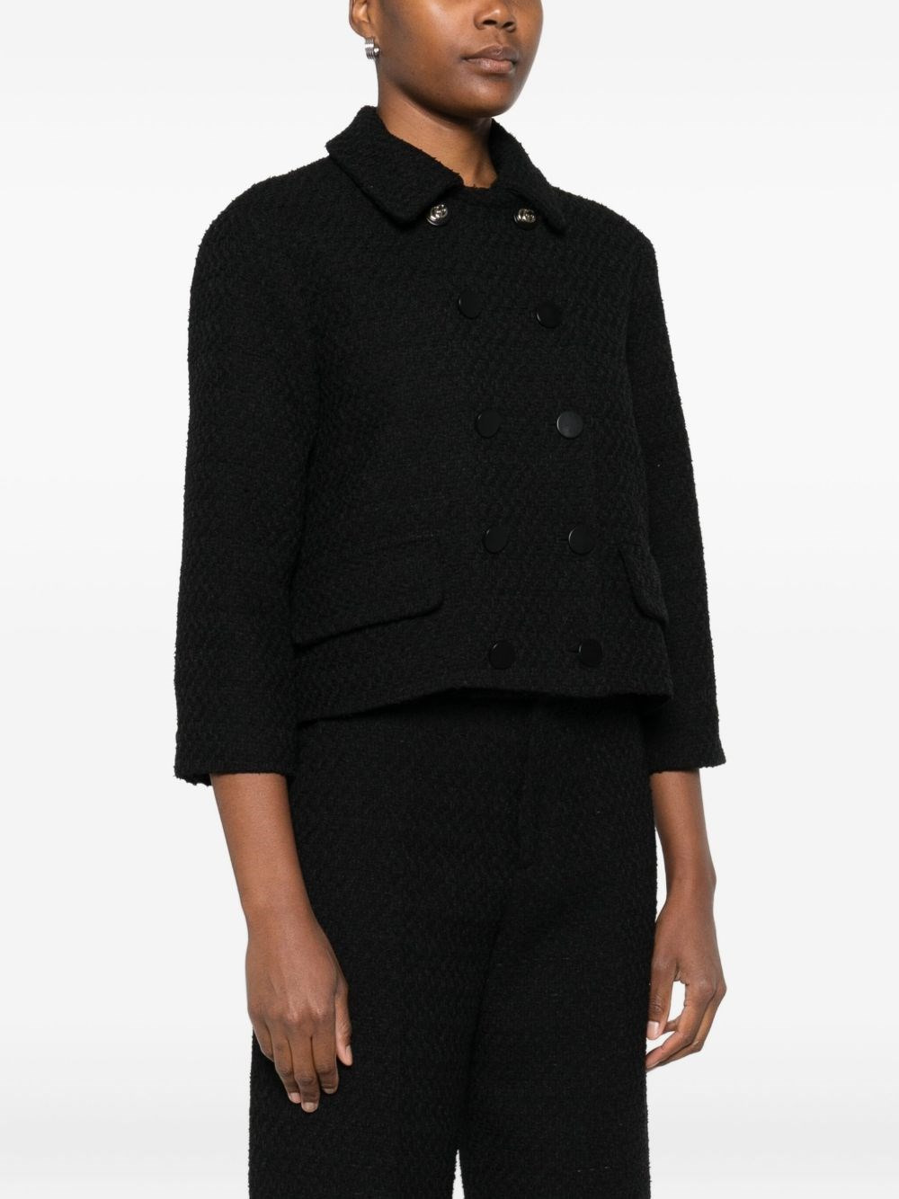Bouclé wool jacket - 2