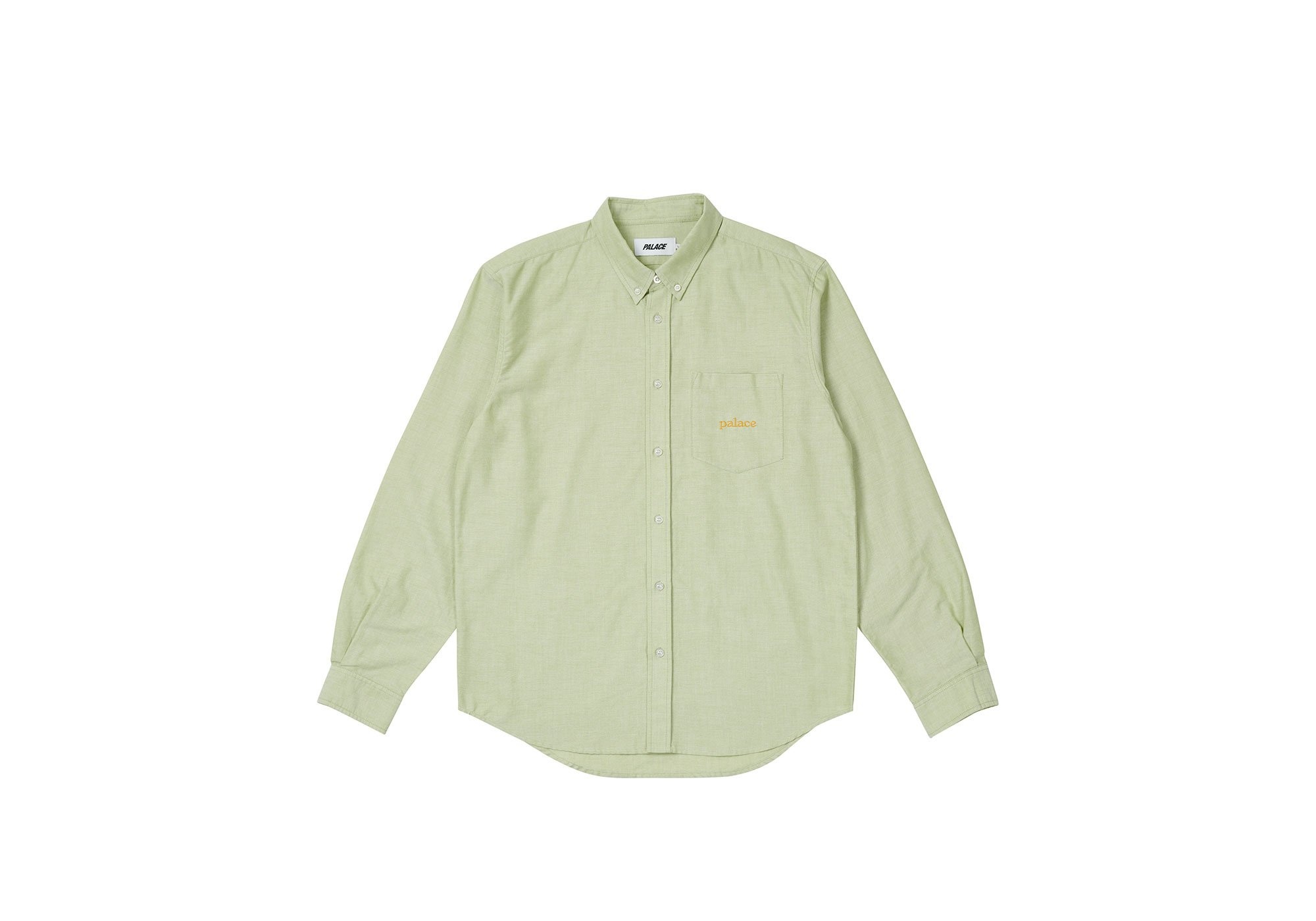 PALACE OXFORD SHIRT GREEN - 1