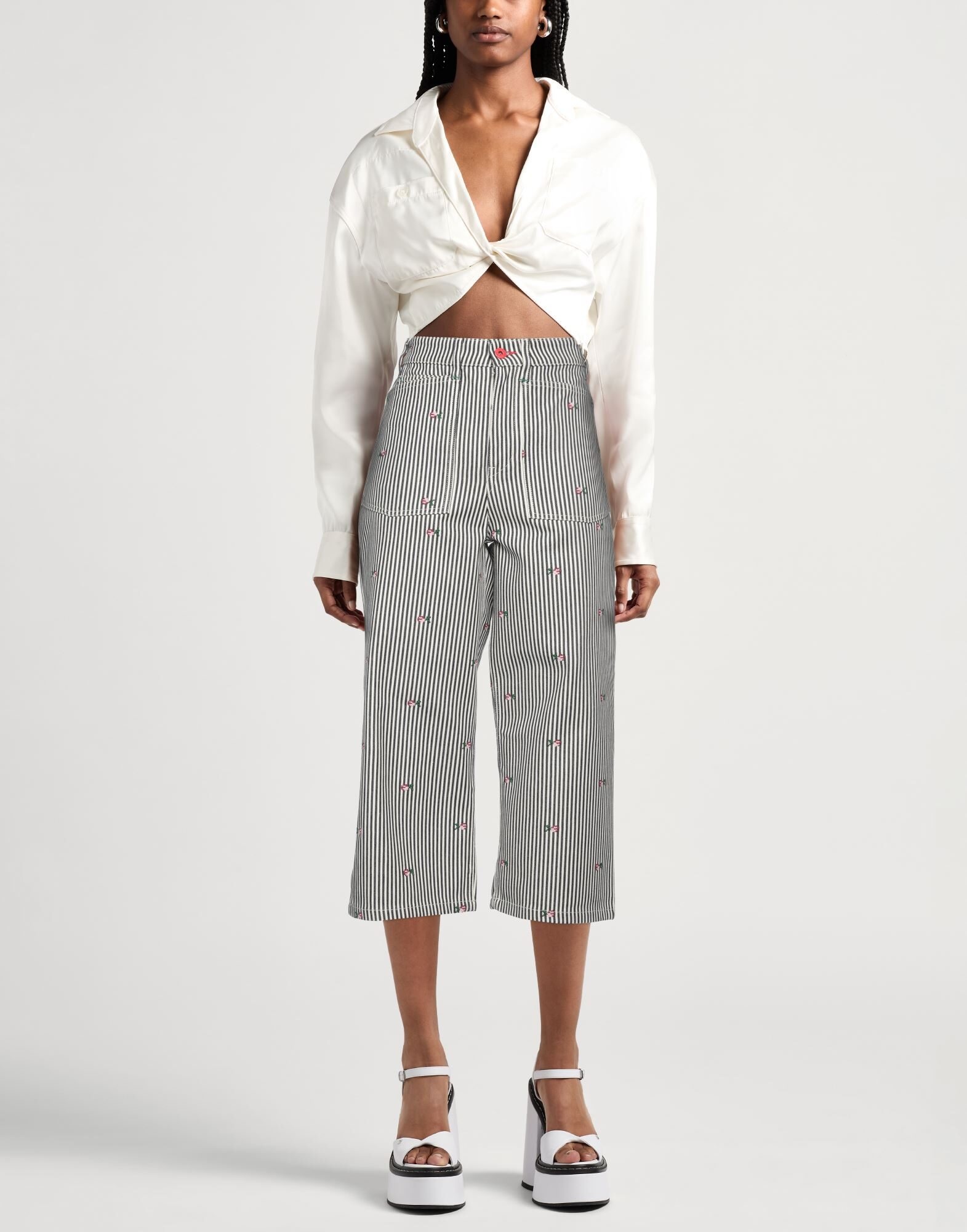 Midnight blue Women's Casual Pants - 2