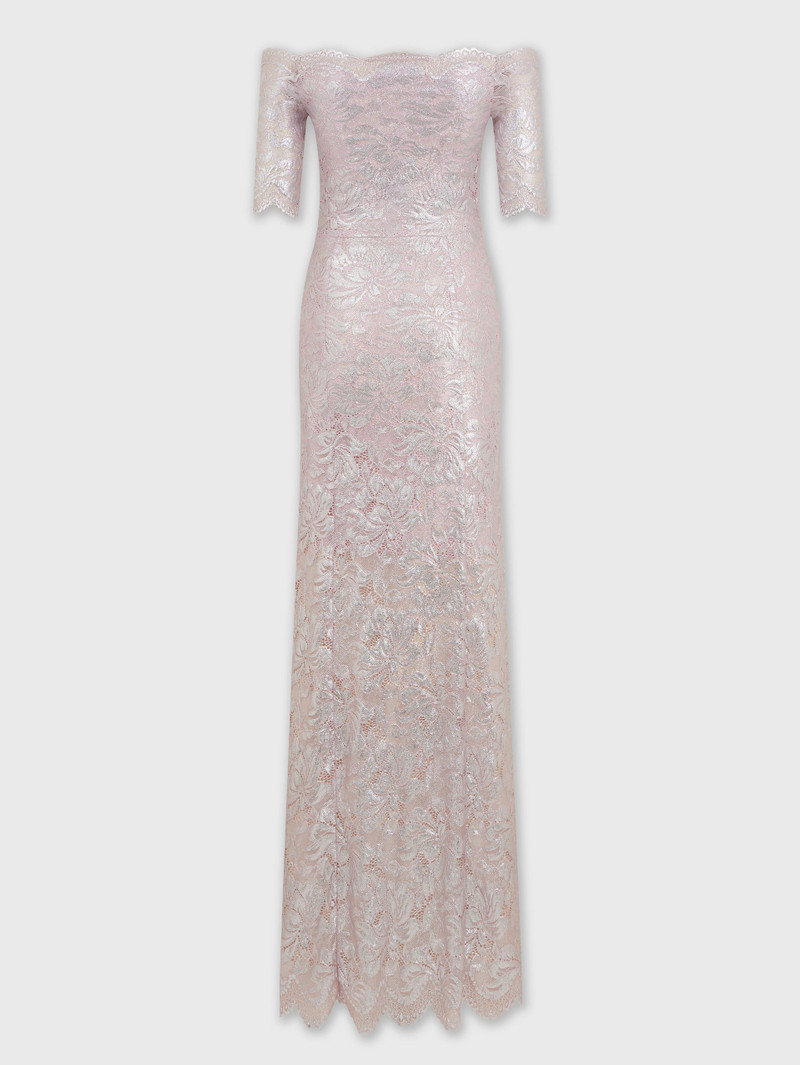 PINK LONG DRESS IN LACE 와 SILVER 소개 7
