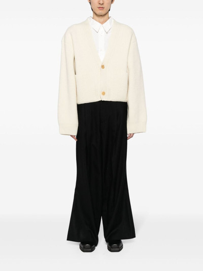 HED MAYNER flared tailored trousers outlook
