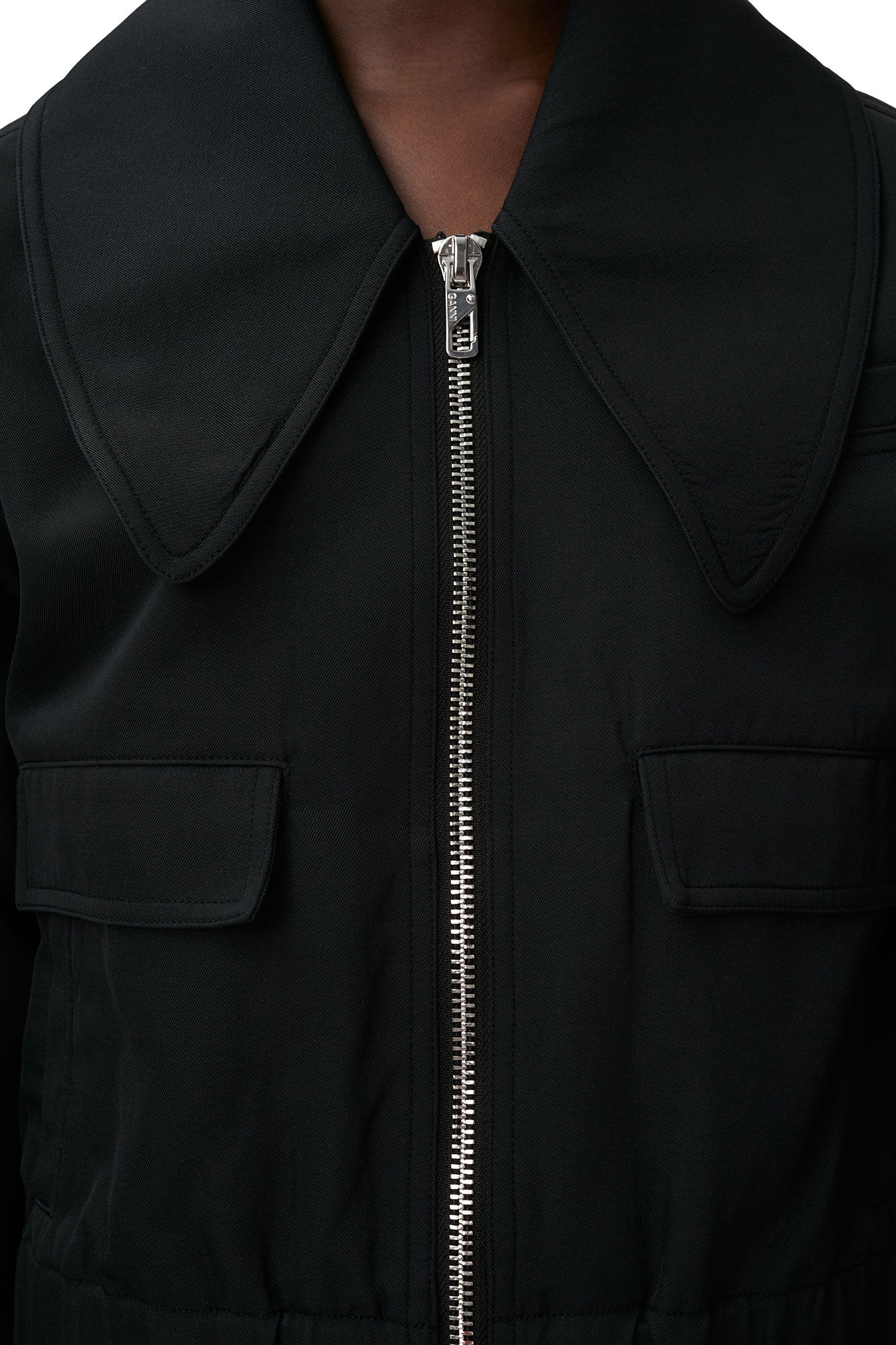 HEAVY TWILL WIDE COLLAR JACKET - 5
