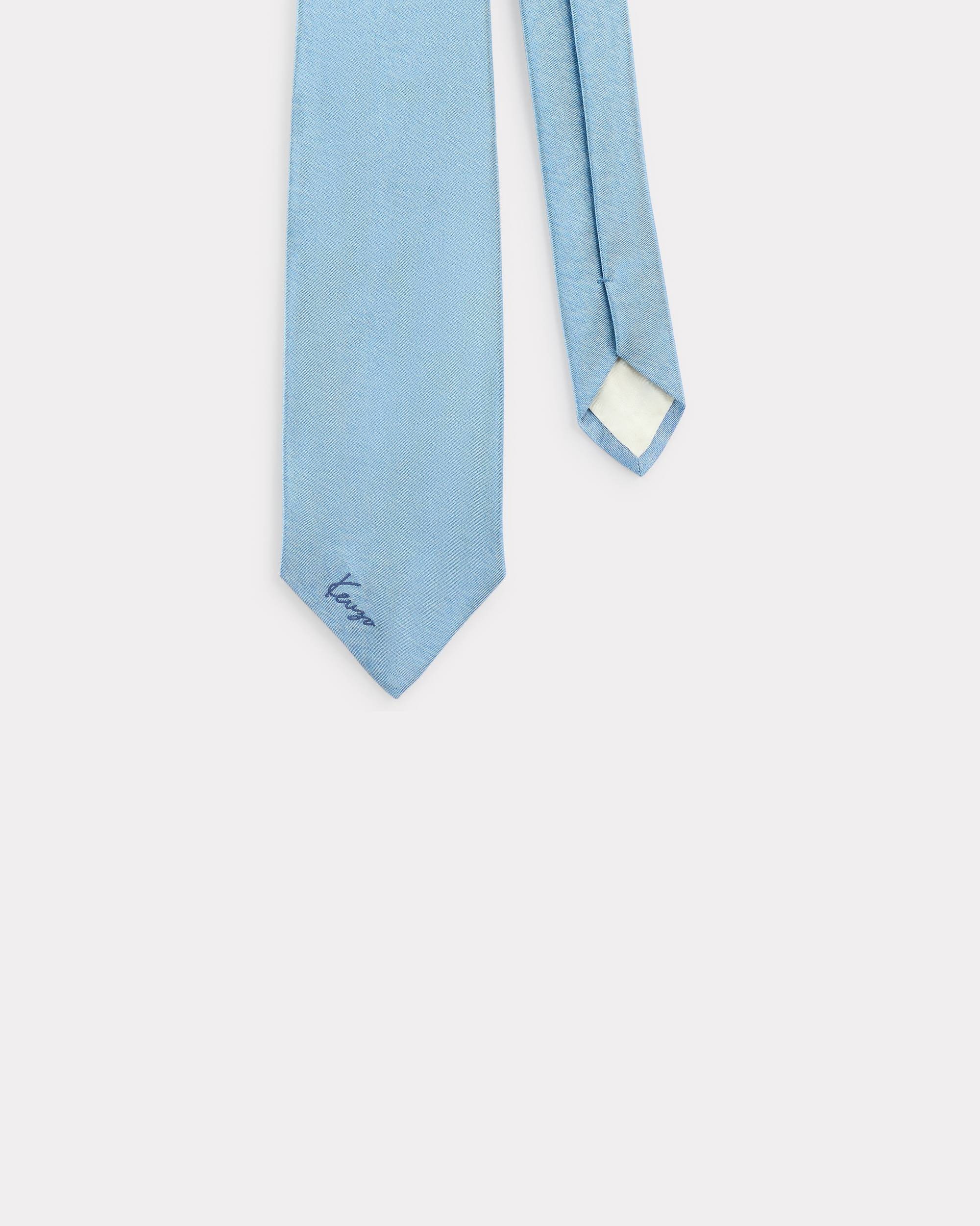 Wide tie in silk - 2