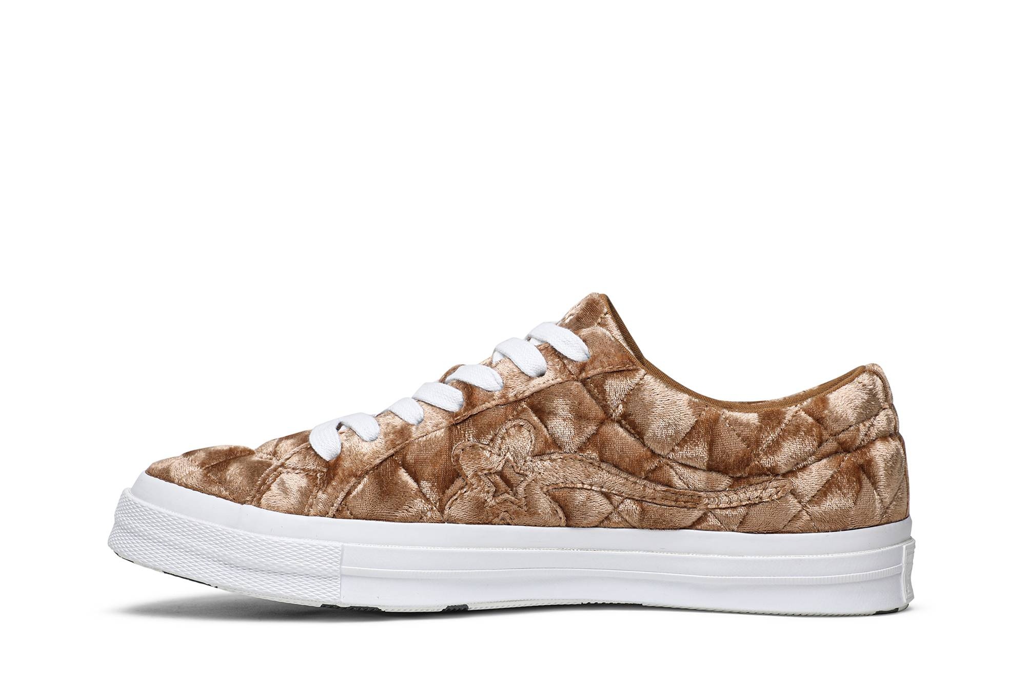 Golf Le Fleur x One Star 'Quilted Velvet Brown' - 3