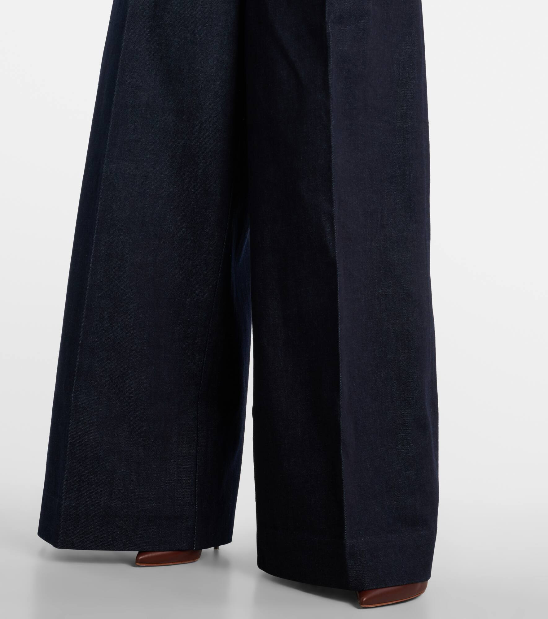 Hypnotic high-rise wide-leg jeans - 5