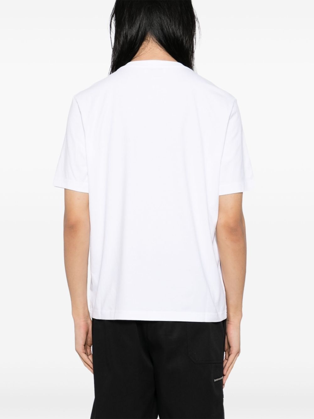 embroidered logo T-shirt - 3