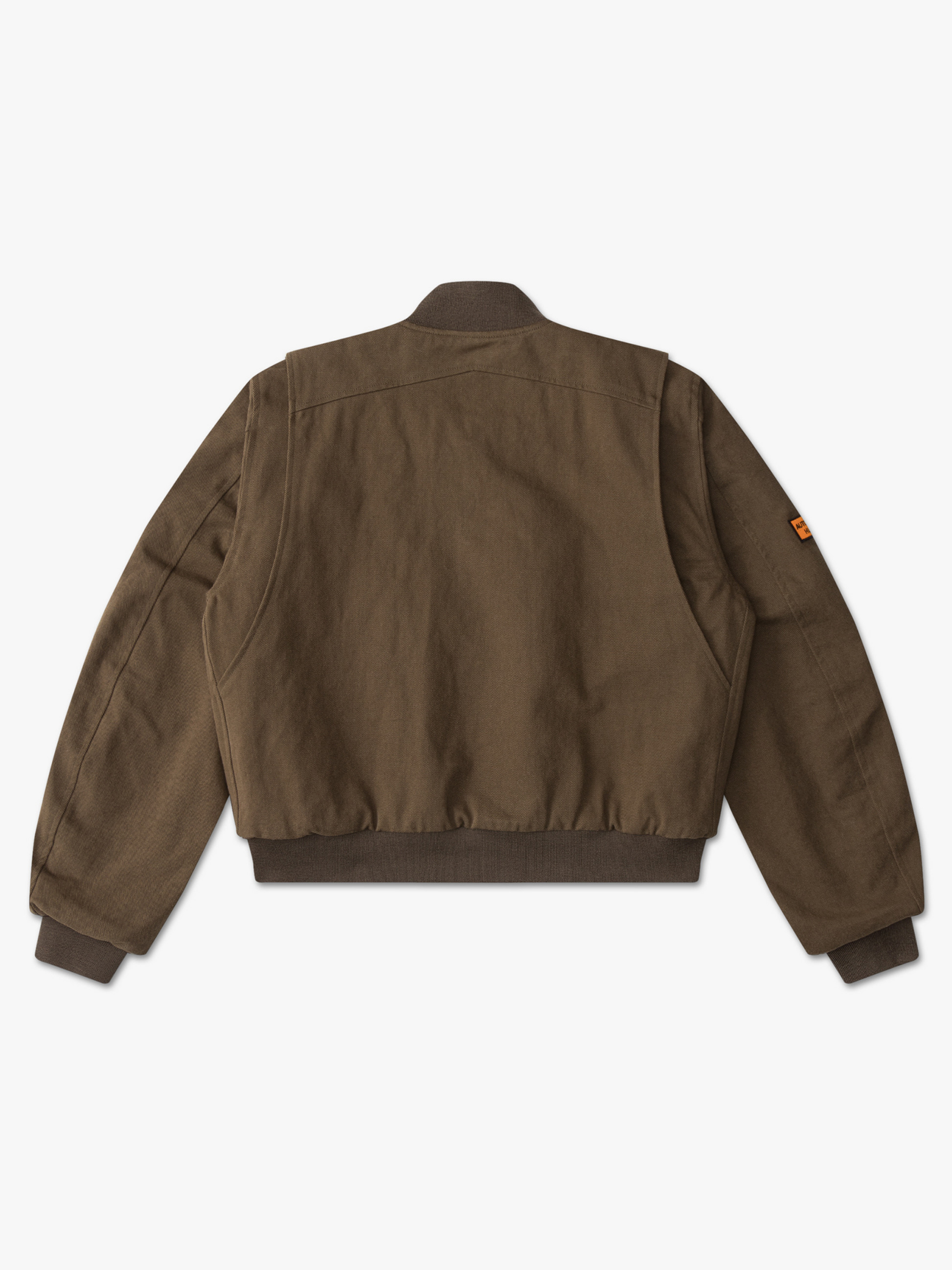 MILITARY TWILL BOMBER JACKET - 2