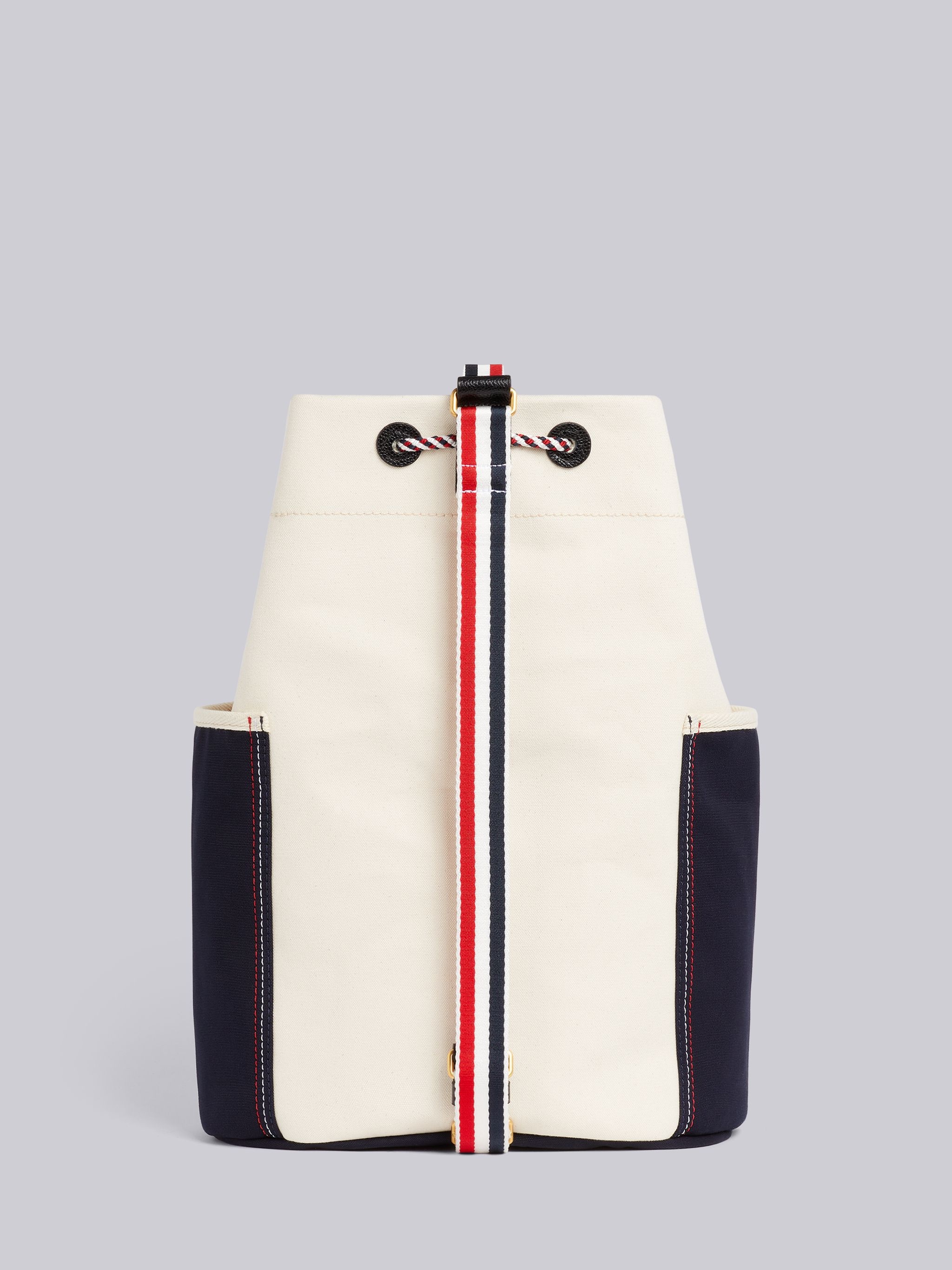 Off White Double Face Cotton Canvas Sailor Bag - 4