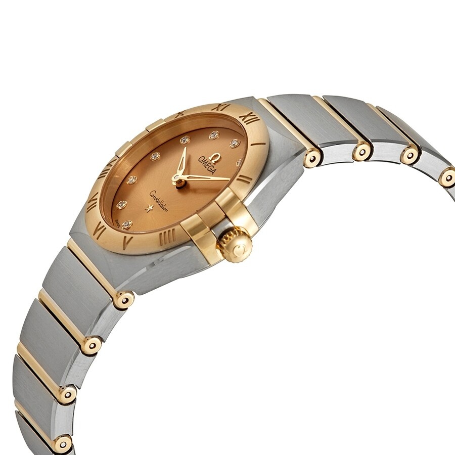 Omega Constellation Manhattan Quartz Diamond Ladies Watch 131.20.28.60.58.001 - 2