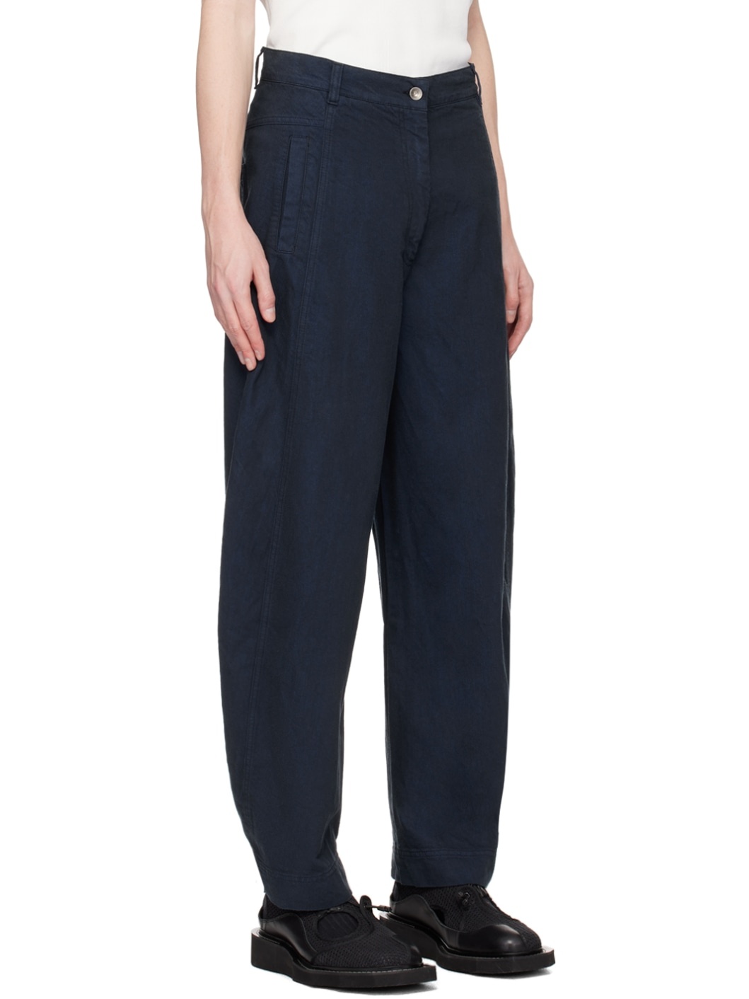 Navy Post Jeans - 2