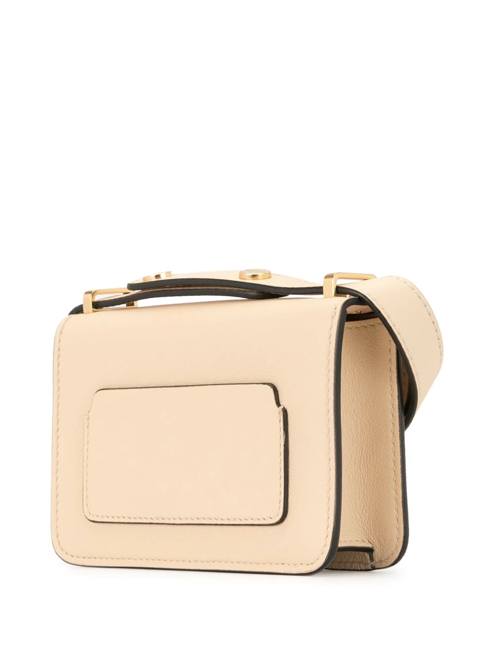 brass-embellished mini satchel - 3