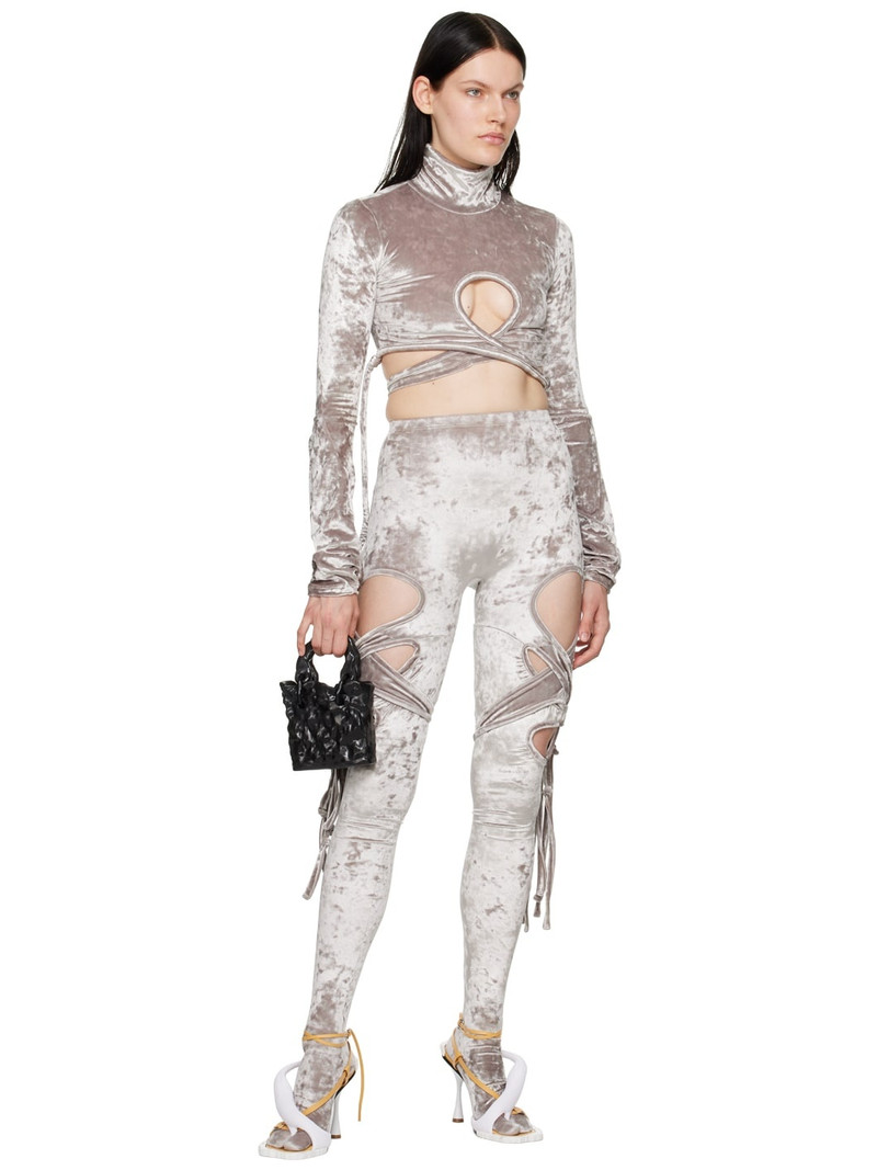 OTTOLINGER Silver Tabi Leggings outlook