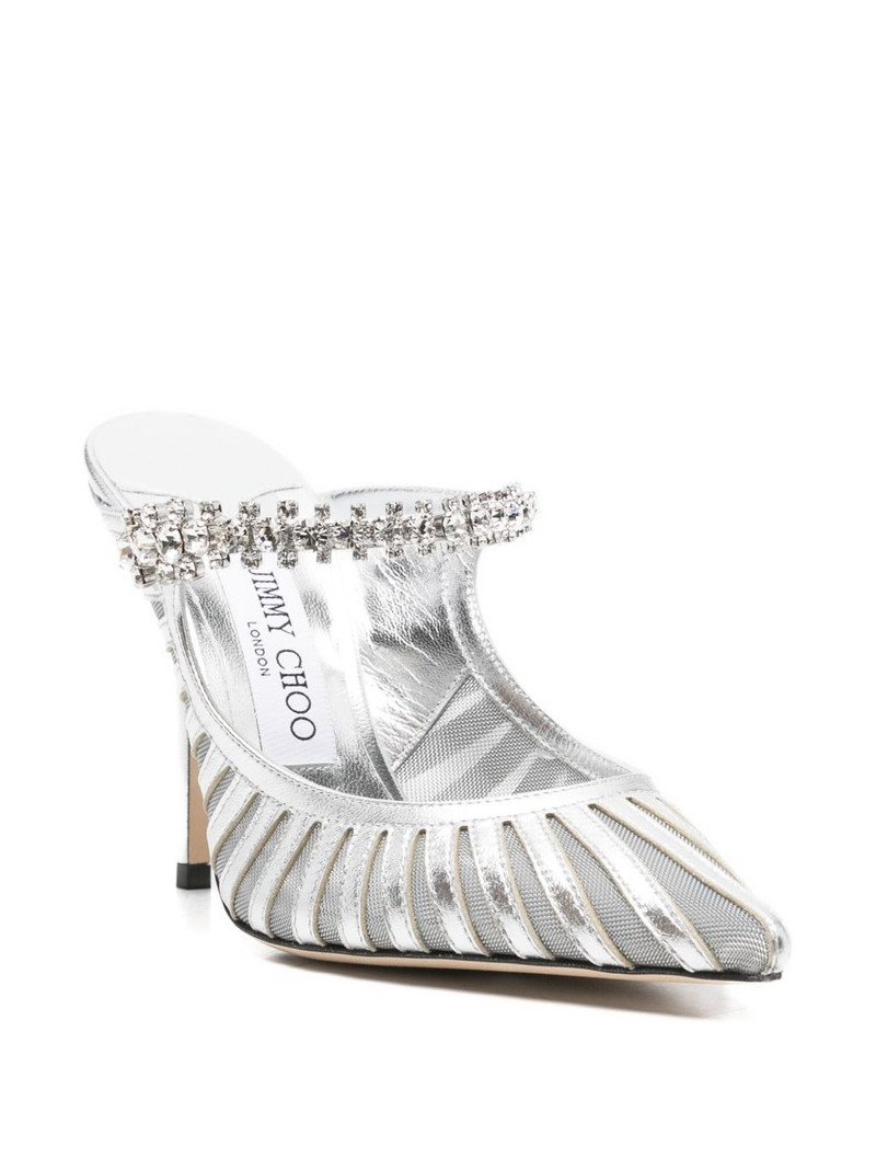 JIMMY CHOO 100mm Bing mules outlook