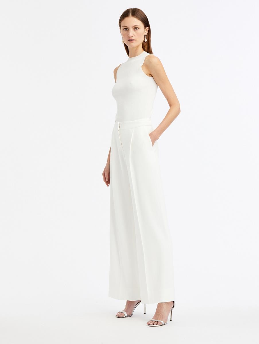 HIGH WAISTED WIDE LEG PANTS - 1