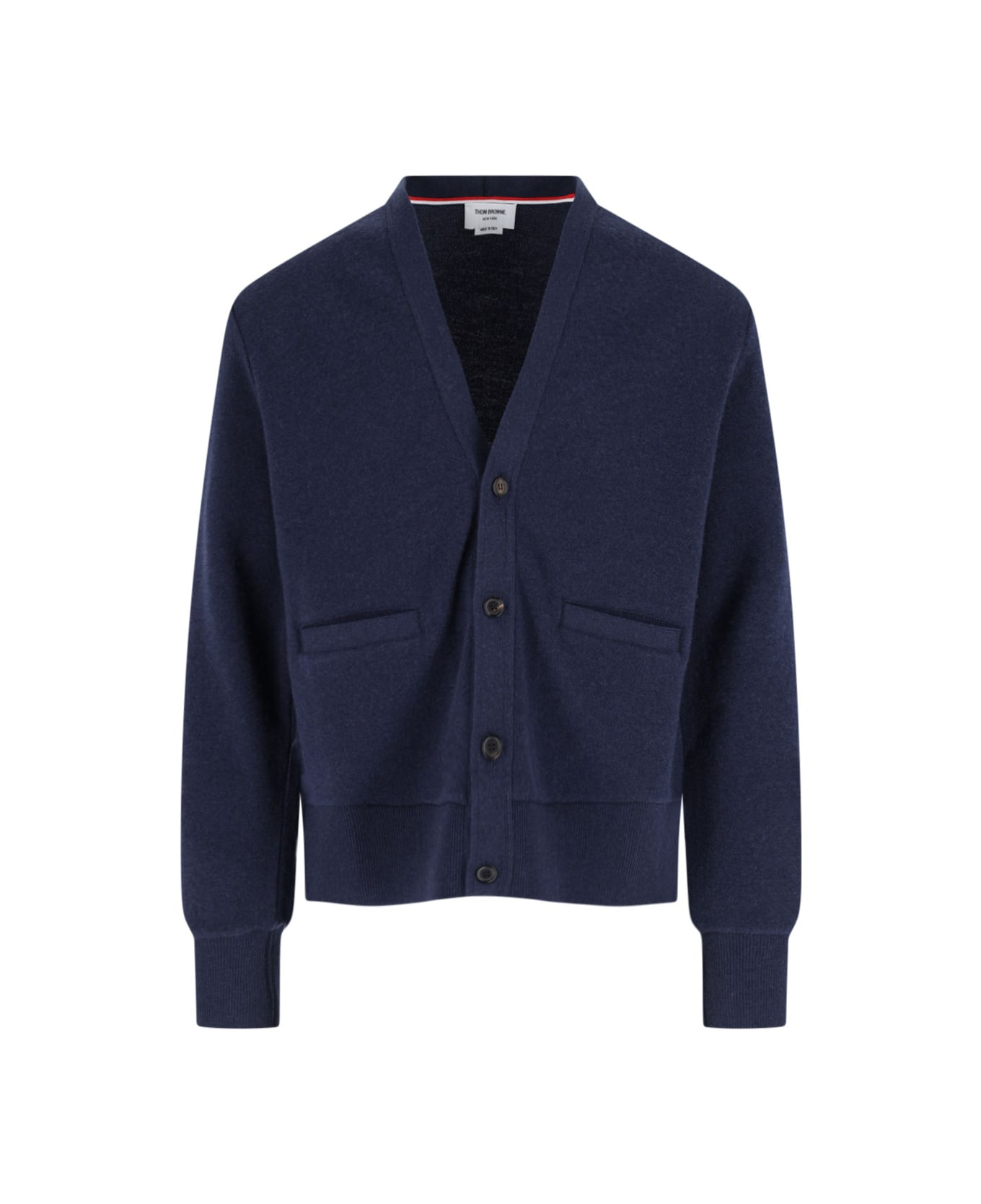 Silk Wool And Cashmere Cardigan - 1