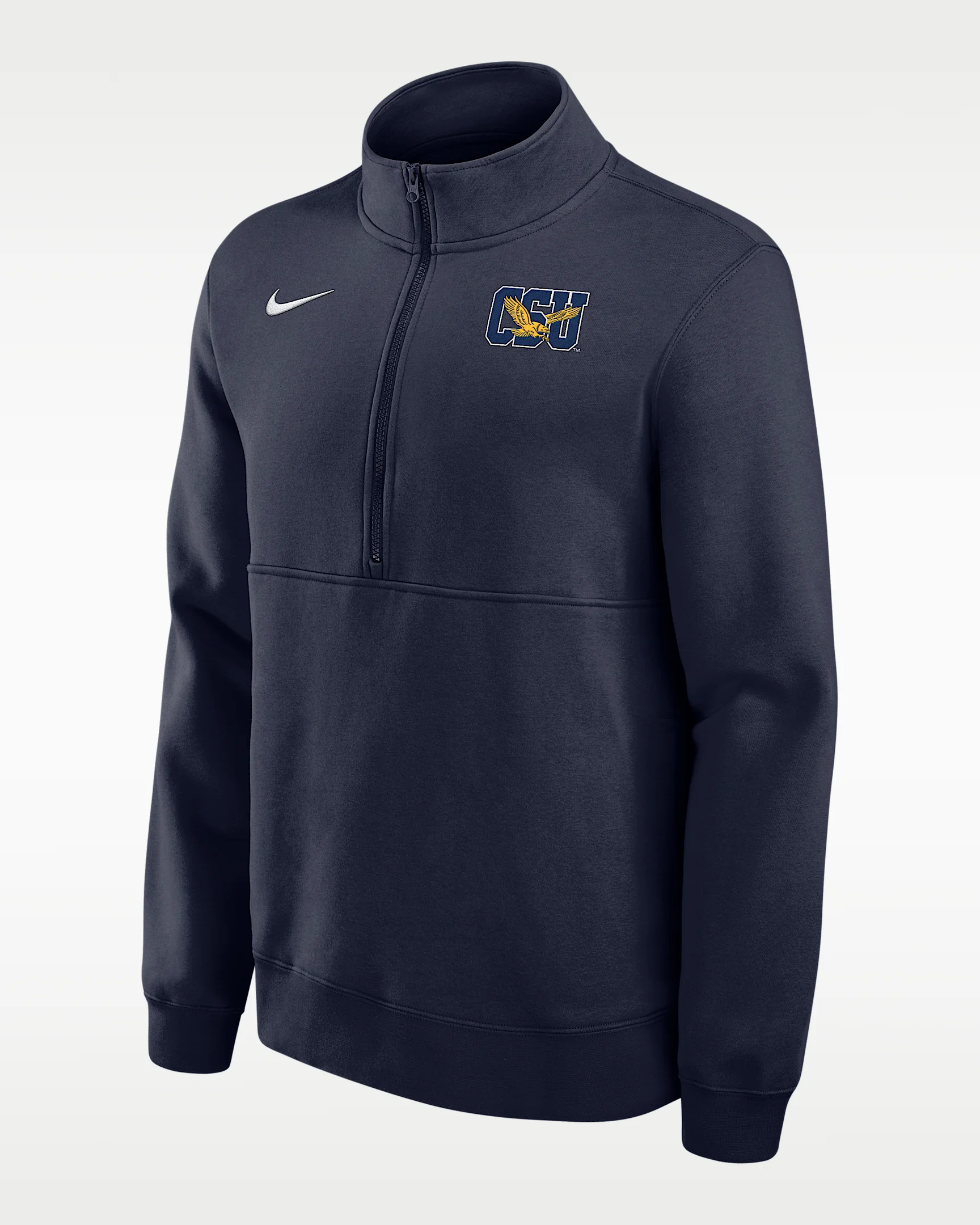 Coppin State University Eagles Club Men's Nike College Fleece Half-Zip Top - 1
