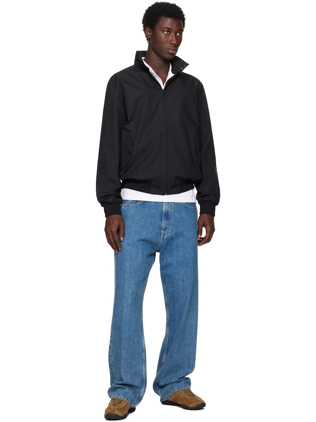 Black Harrington Jacket - 4
