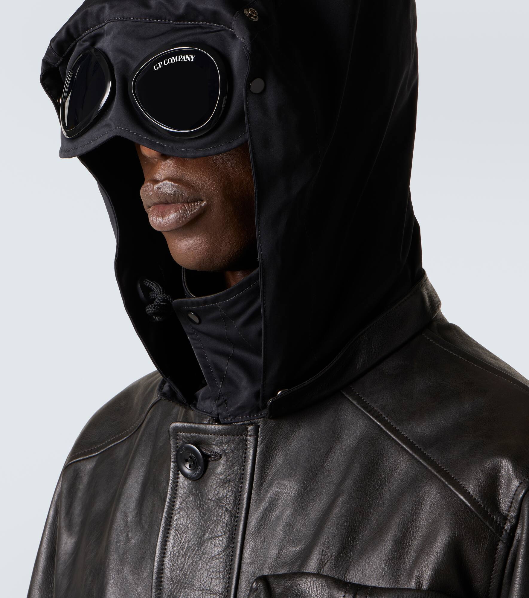 Lens leather jacket - 7