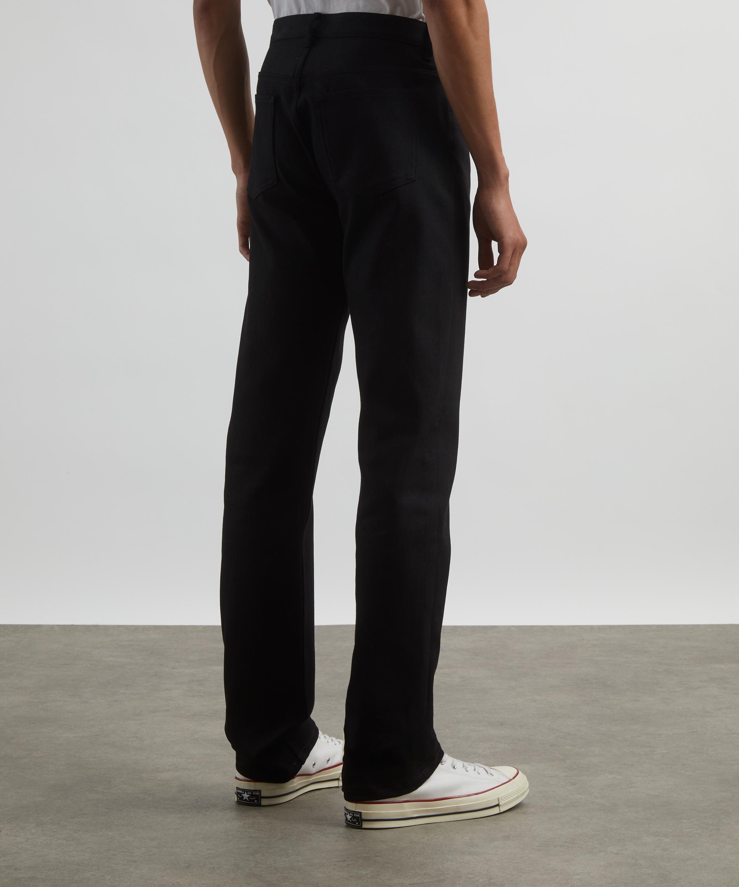 New Standard Black Denim Jeans - 4
