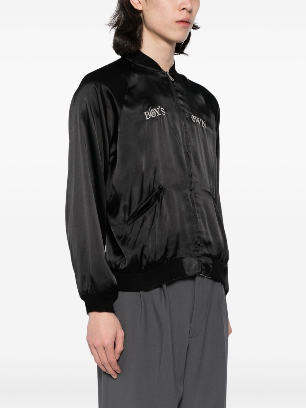 x Boy's Own embroidered bomber jacket - 4