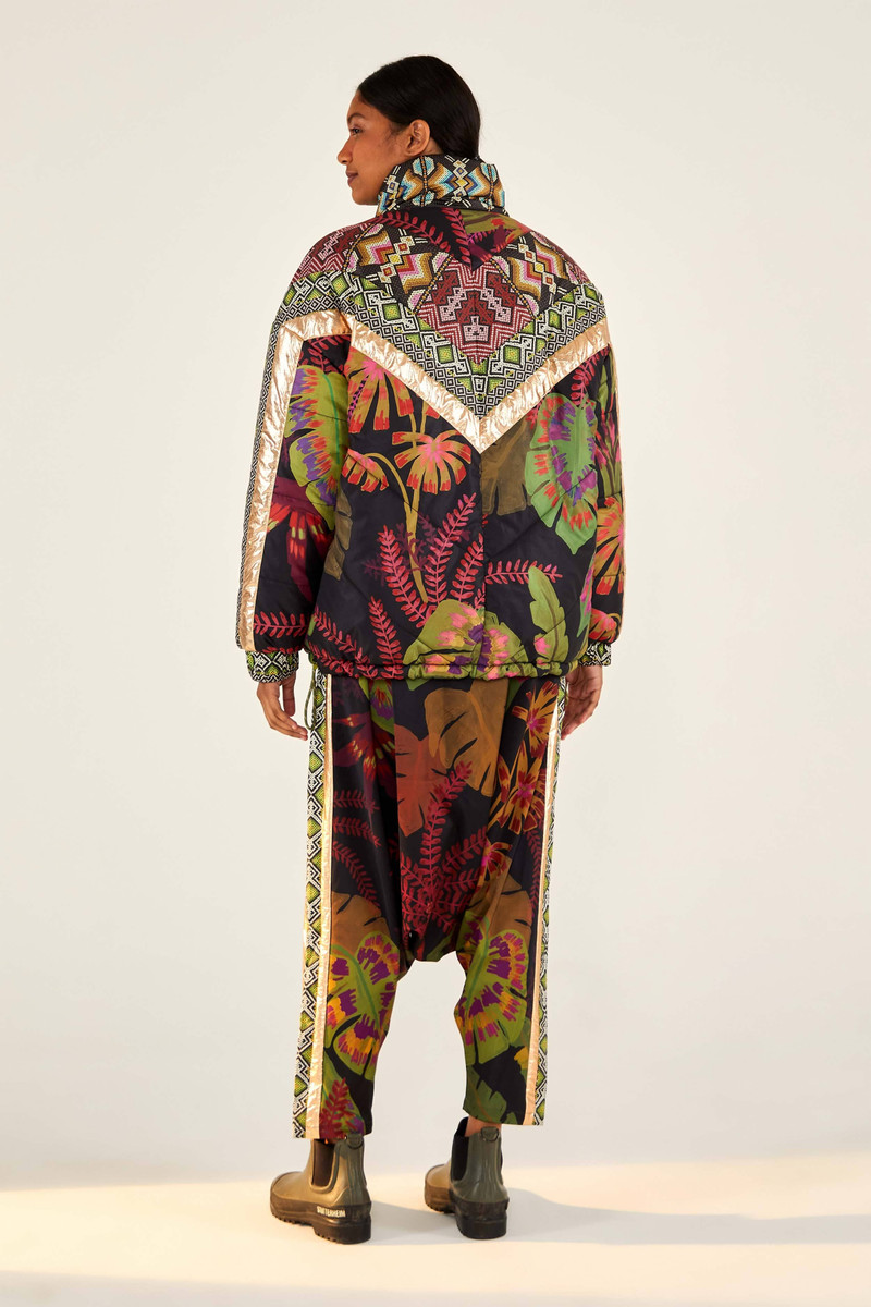 Tropical Rauti Metallic Reversible Puffer Jacket 3