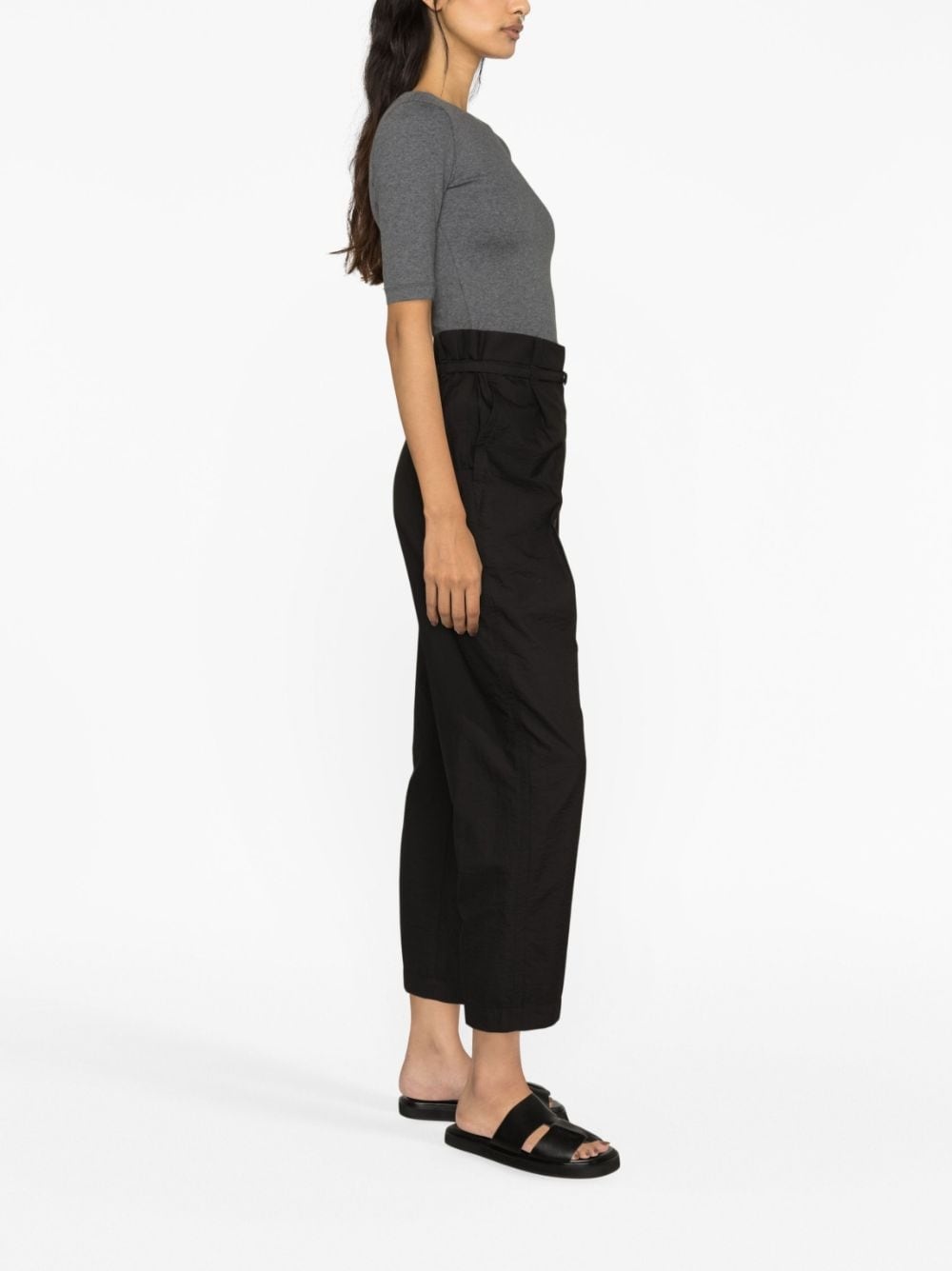 Monili-trim stretch-cotton T-shirt - 4