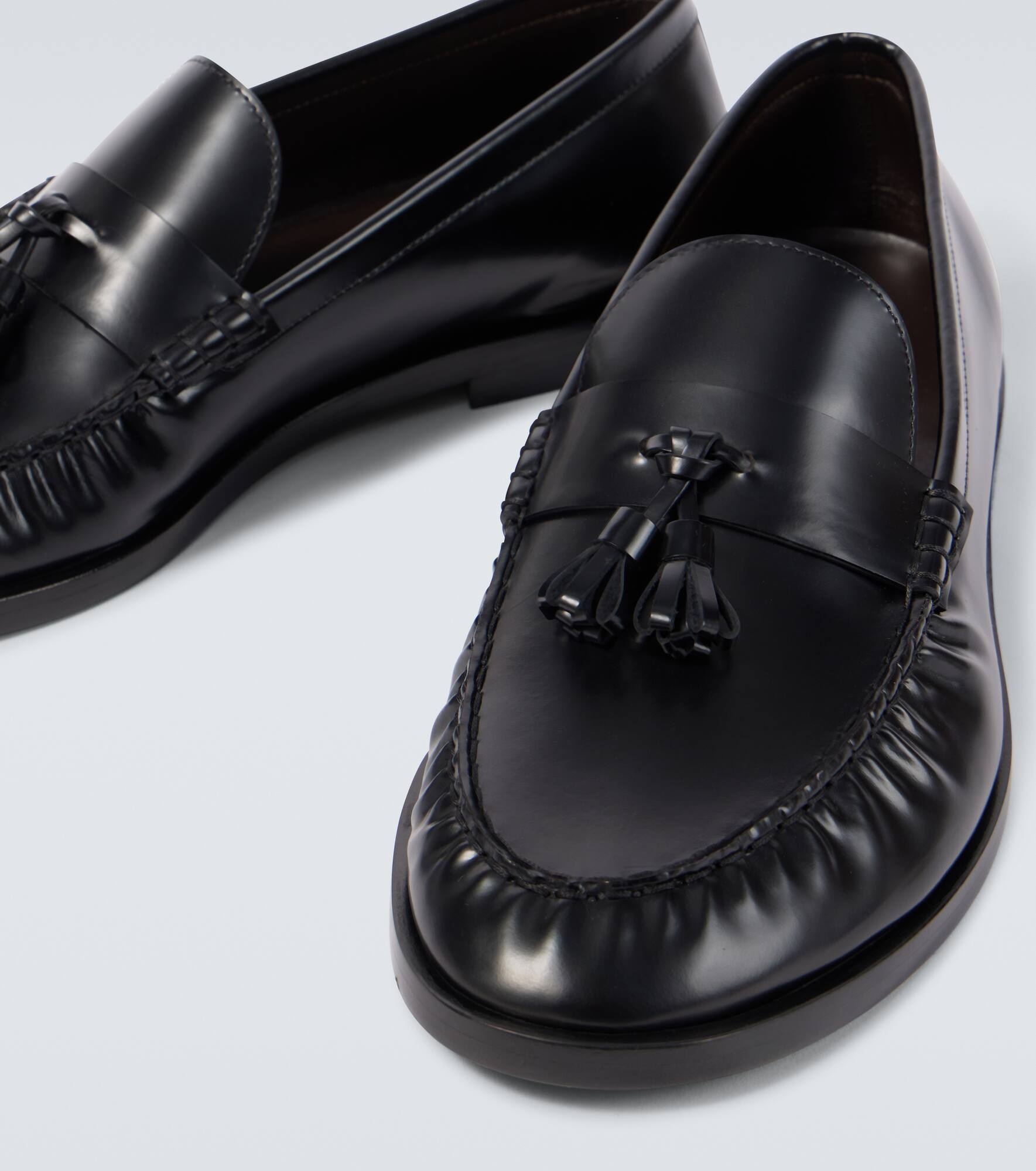 Classic tassel leather driving shoes - 3
