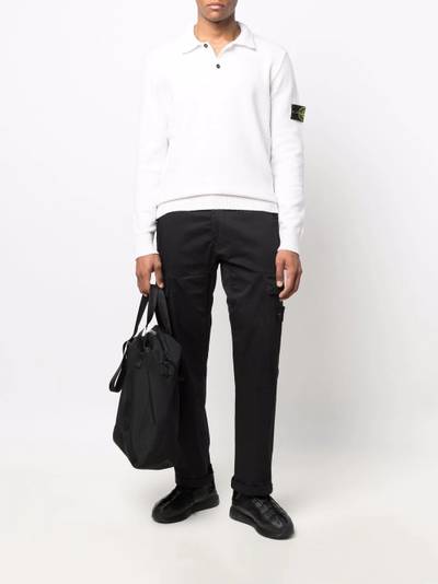 Stone Island Compass-patch knitted jumper outlook