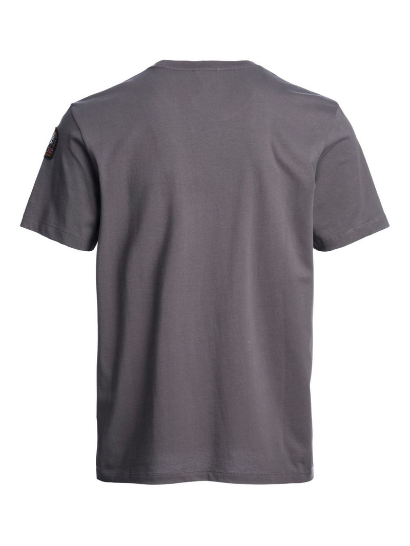 PARAJUMPERS logo-stripe patch T-shirt outlook