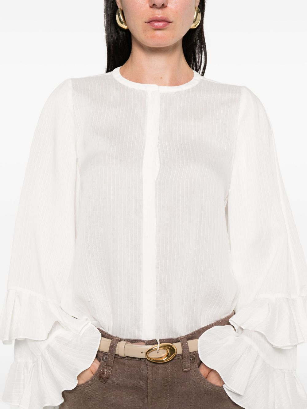 ruffled blouse - 5