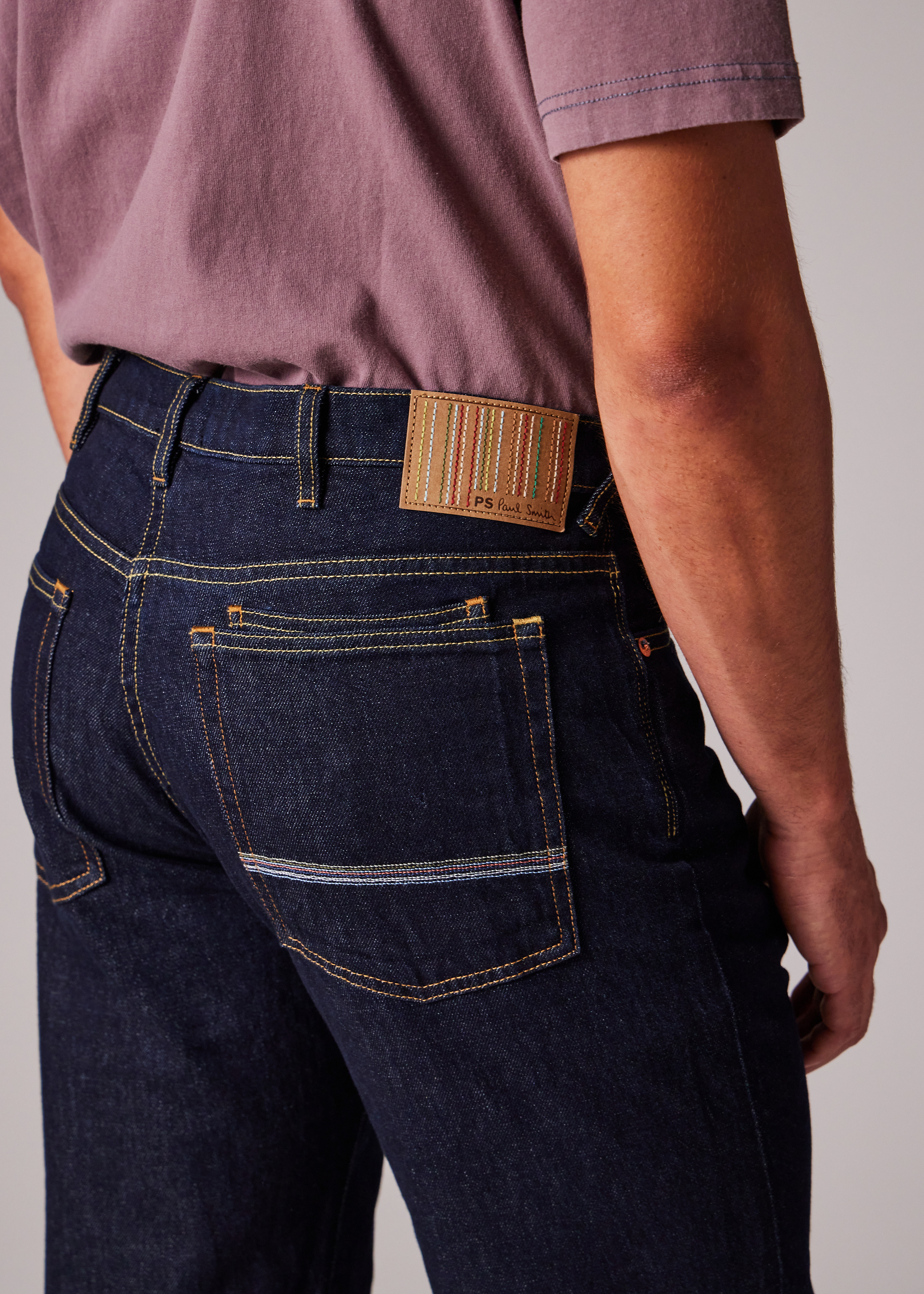 Relaxed Tapered-Fit 'Organic Vintage Stretch' Jeans - 4