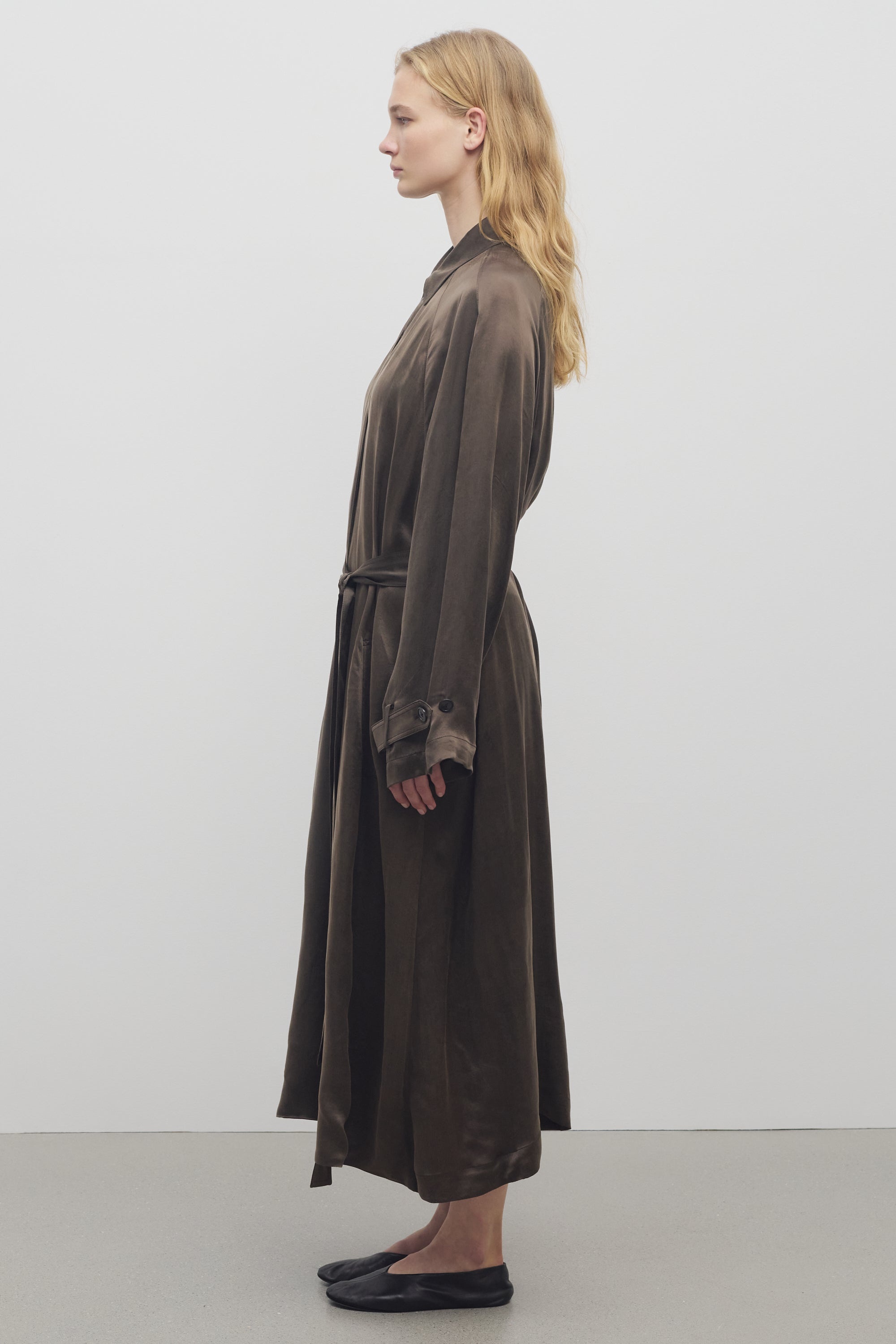 Ryo Coat in Cupro - 5