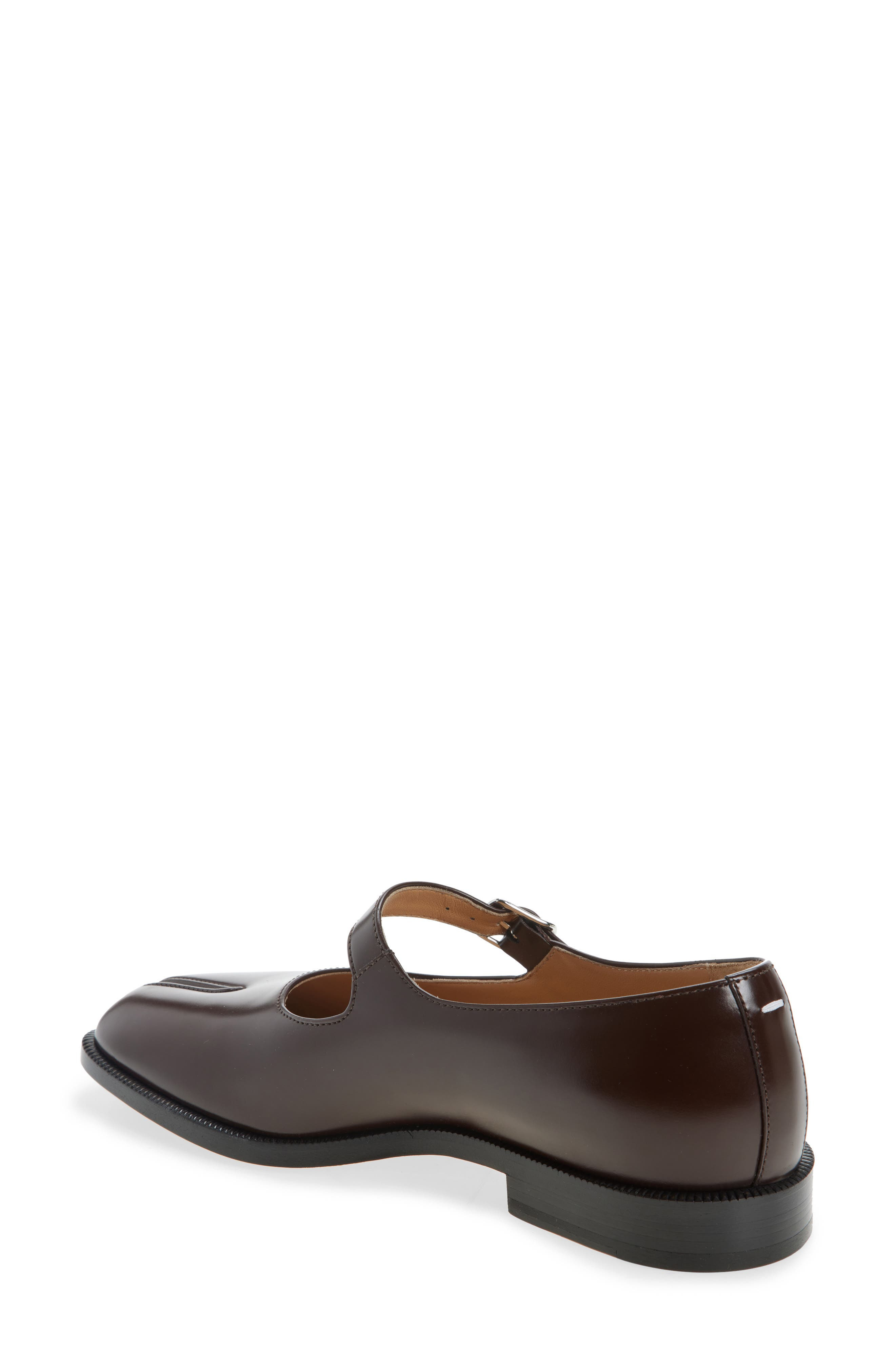 Maison Margiela Tabi Mary Jane Flat in Chic Brown at Nordstrom - 2