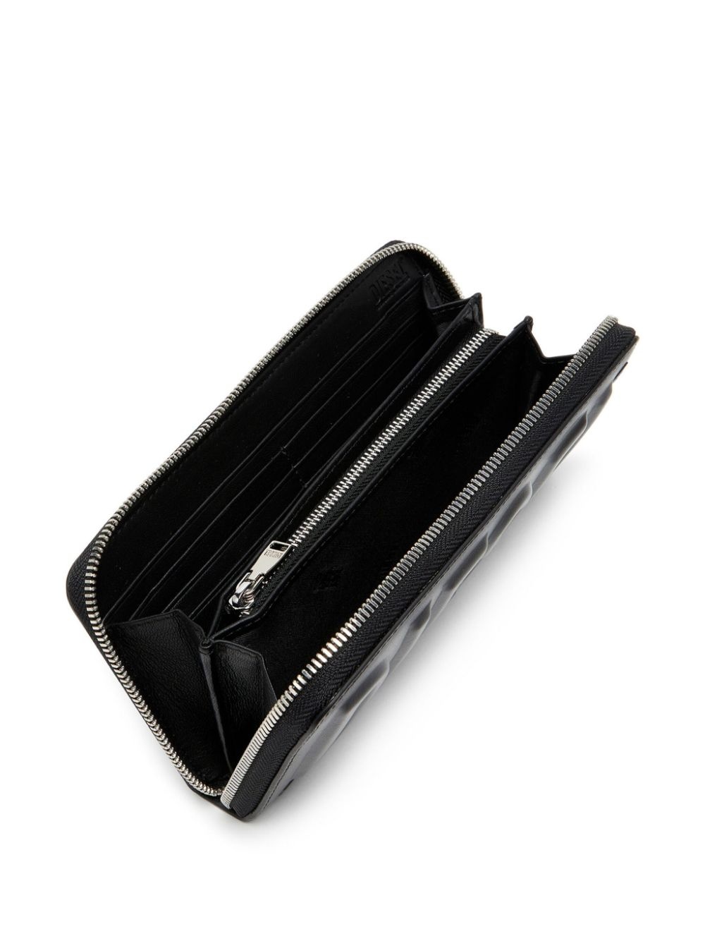 logo-embossed leather wallet - 3