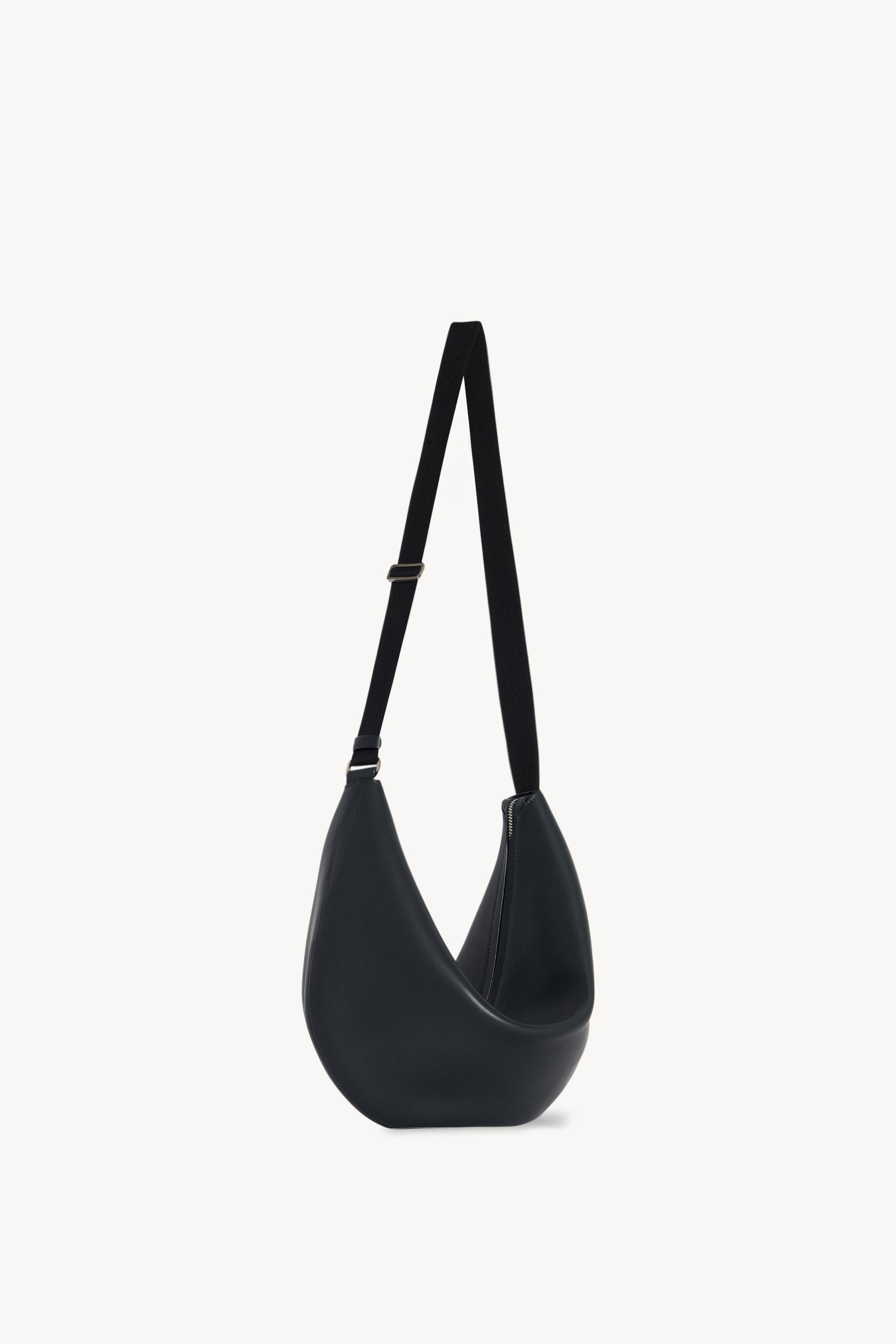 Crossbody Crescent Bag in Leather - 2
