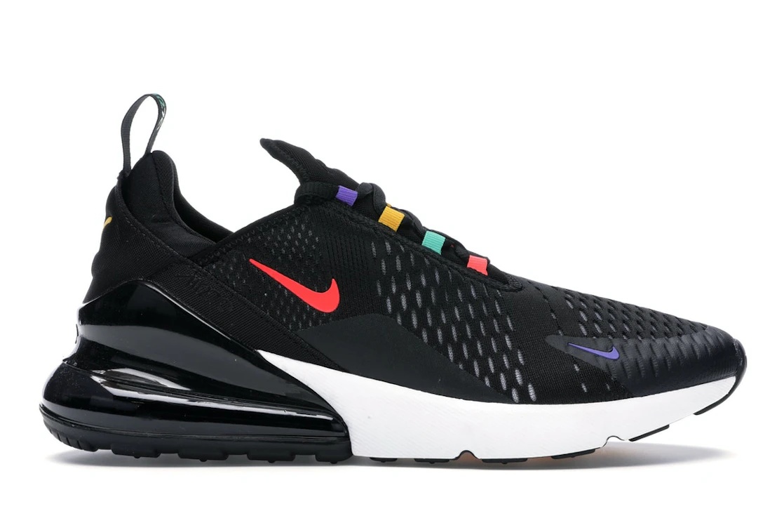 Nike Air Max 270 Black Multi-Color - 1