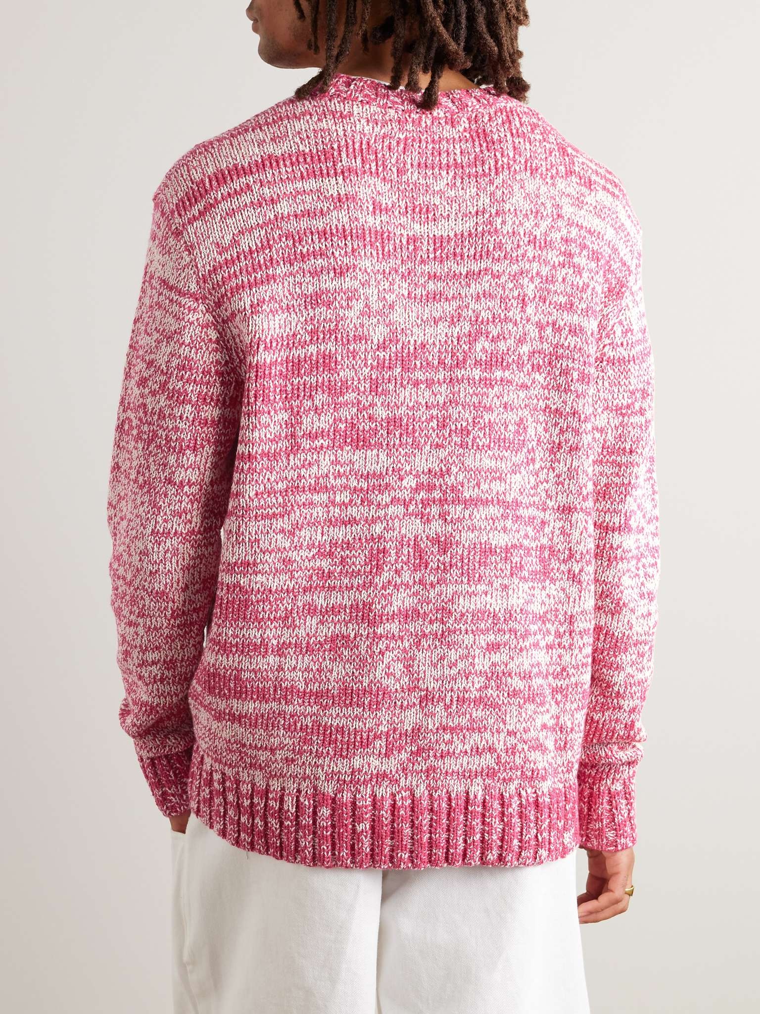 Nora Two-Tone Cotton Sweater - 3
