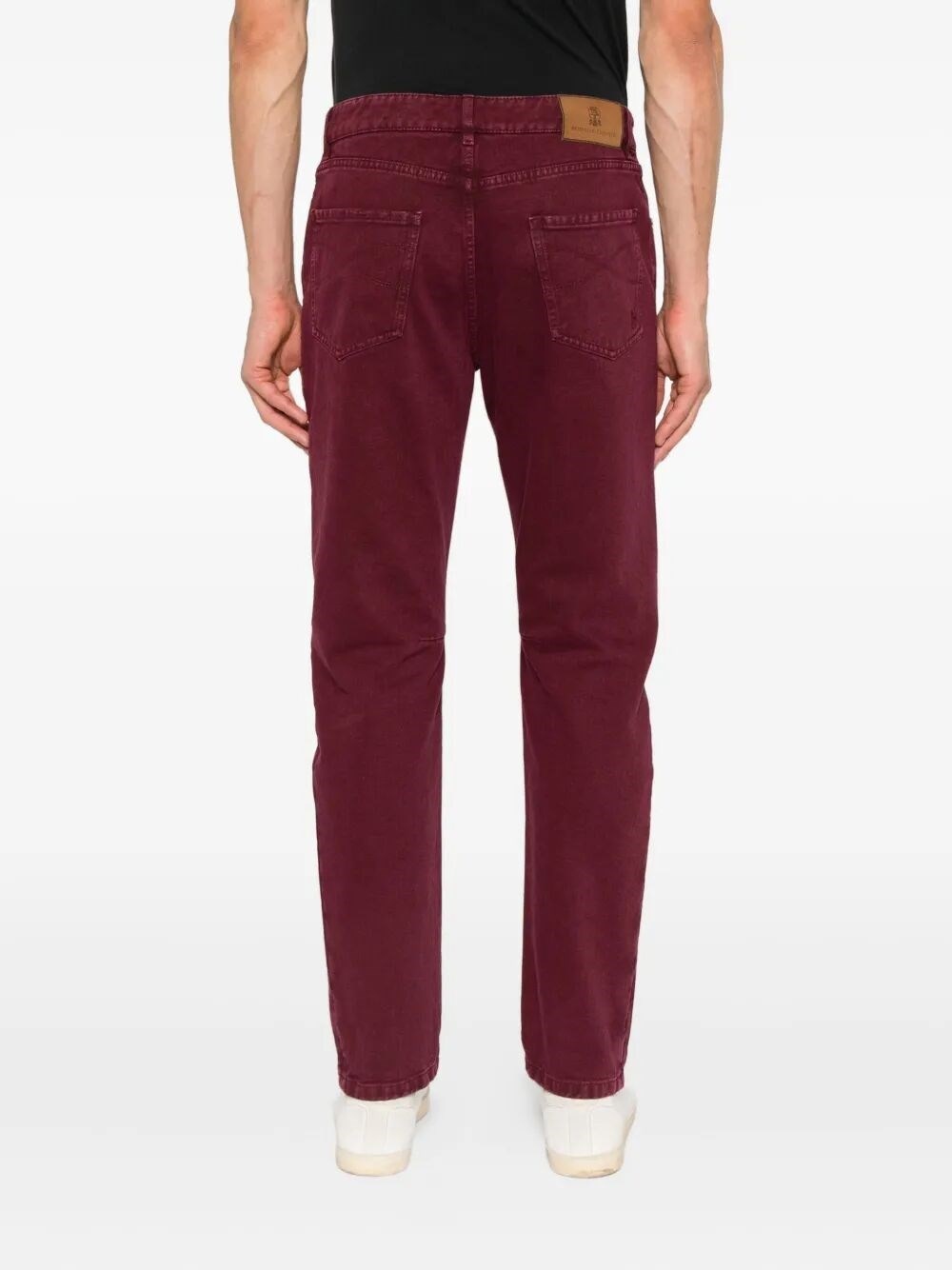 Dyed Denim Pants - 4