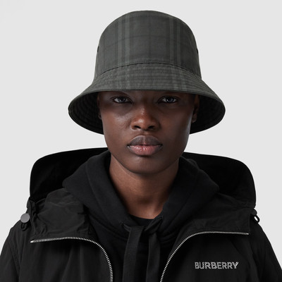 Burberry Vintage Check Cotton Bucket Hat outlook