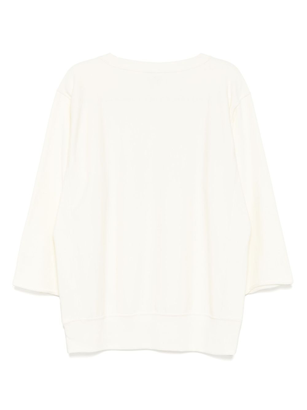 slogan print sweatshirt - 2