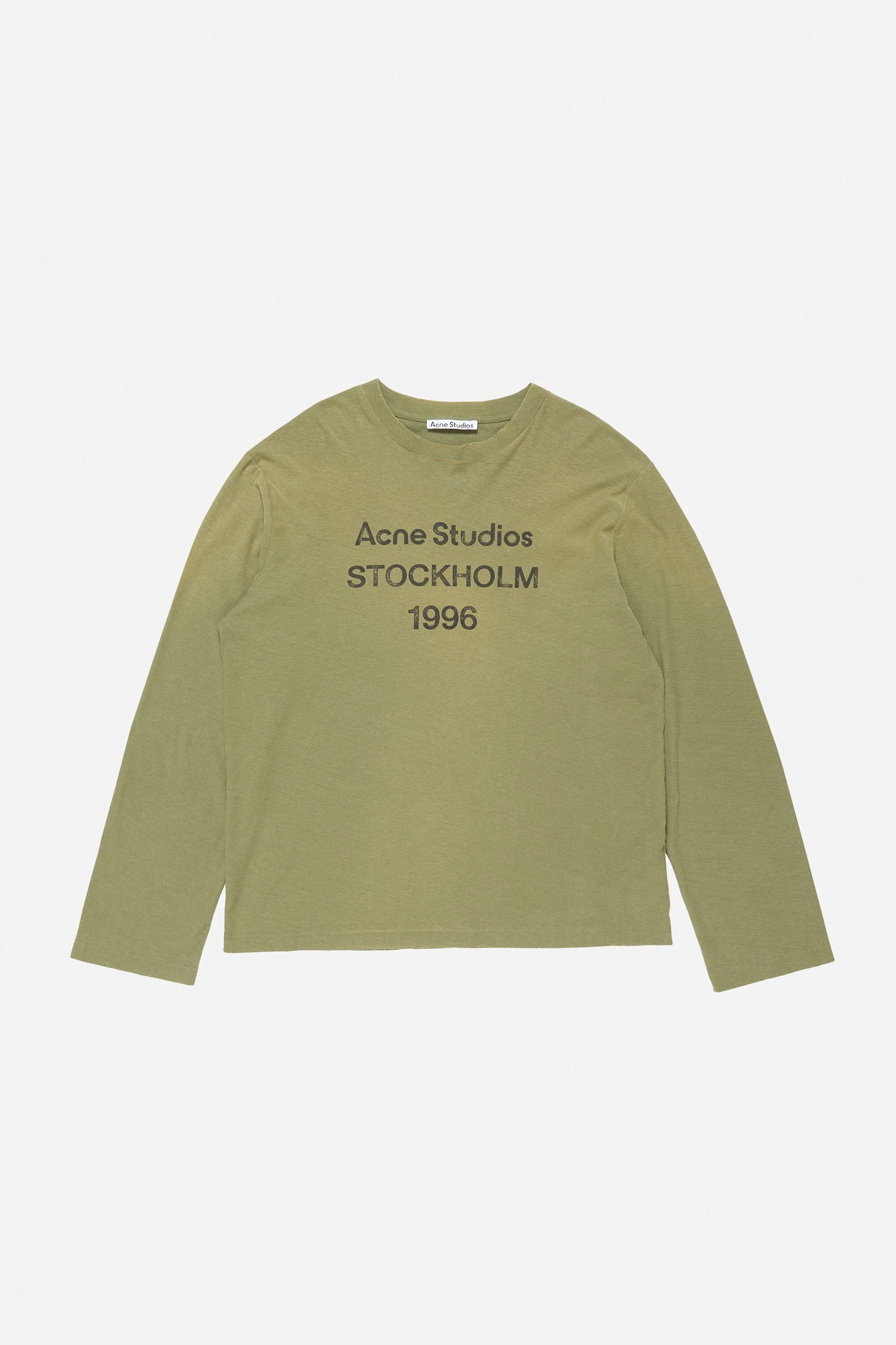 Logo t-shirt - Relaxed fit - Olive green - 1