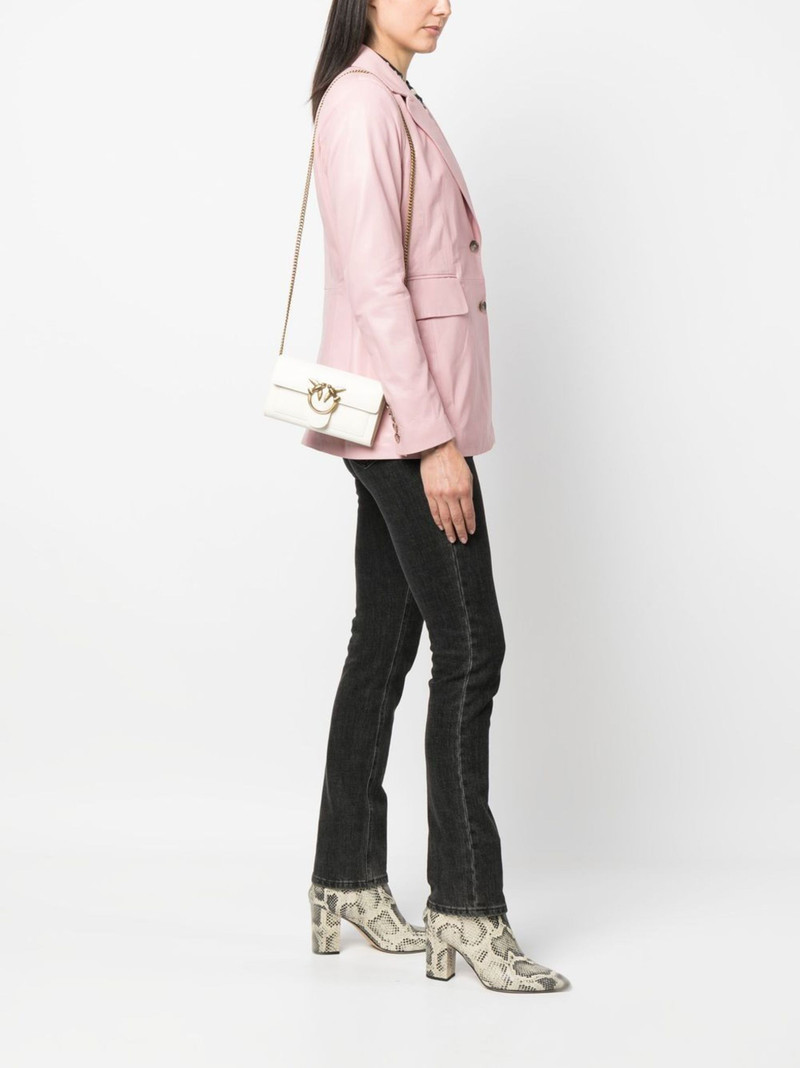 PINKO Love One leather crossbody bag outlook