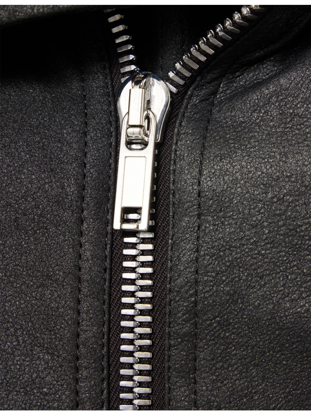 Naska Asymmetric Leather Biker Jacket - 7