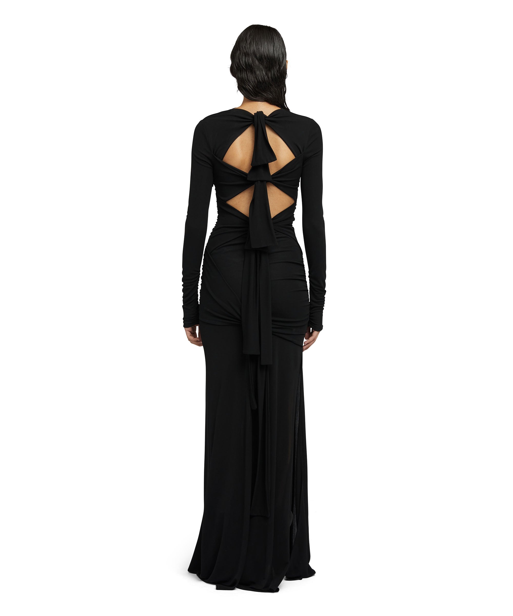 Maxi dress in fluid jersey - 3