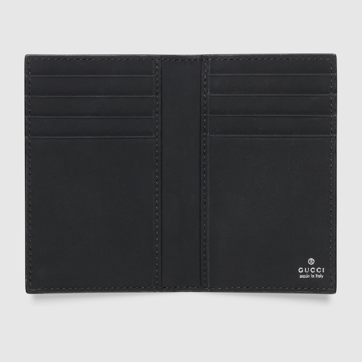 GG rubber-effect long card case - 2