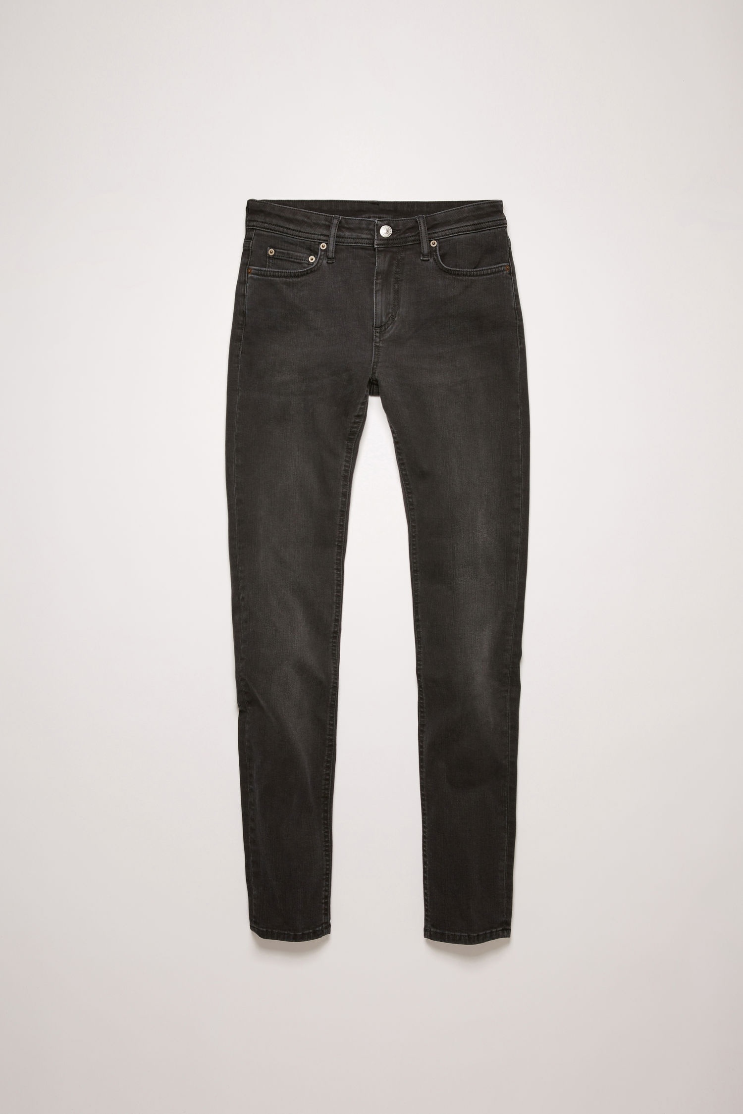 Skinny fit jeans used black - 1