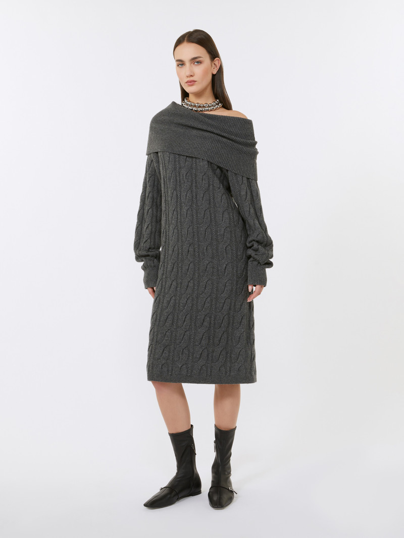 Max Mara ZEO Wool and cashmere dress outlook