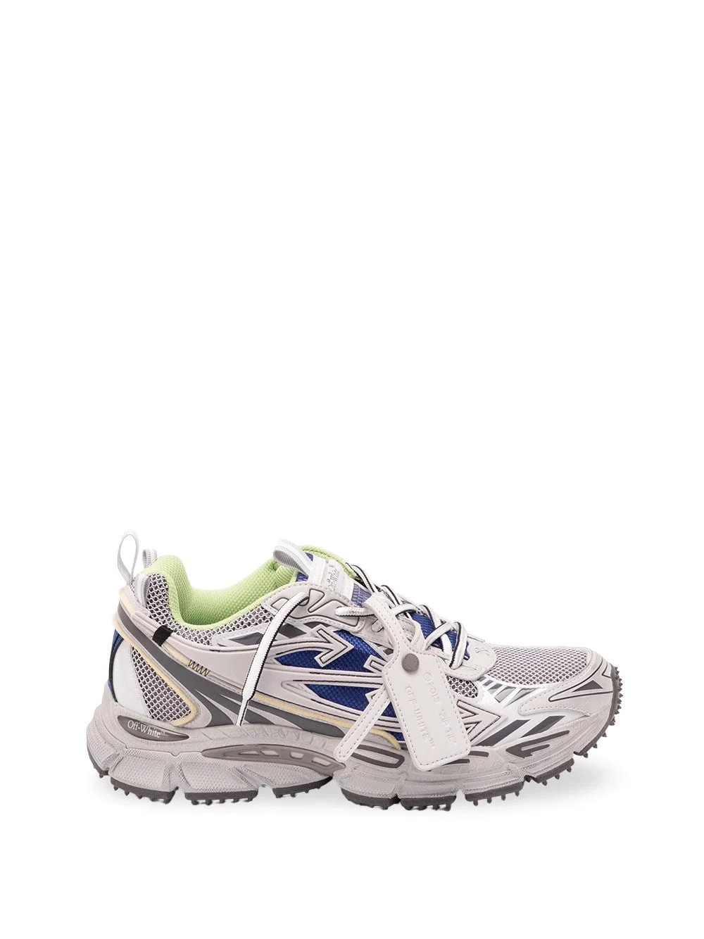 Off White Men `Ow Be Right Back Worn Out Effect` Sneakers - 1