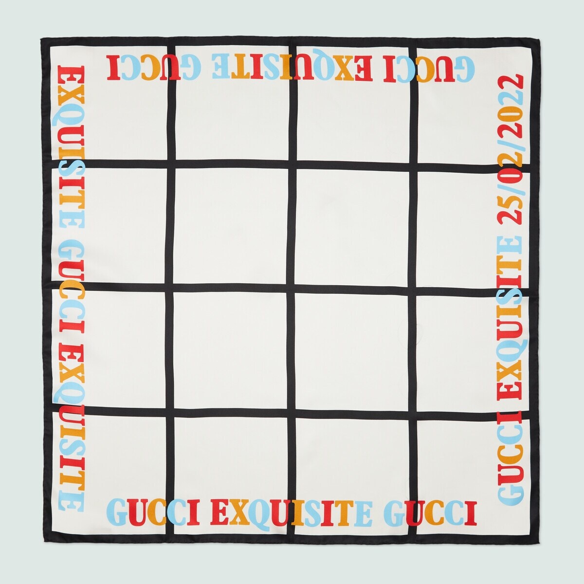 'Exquisite Gucci' silk foulard - 1