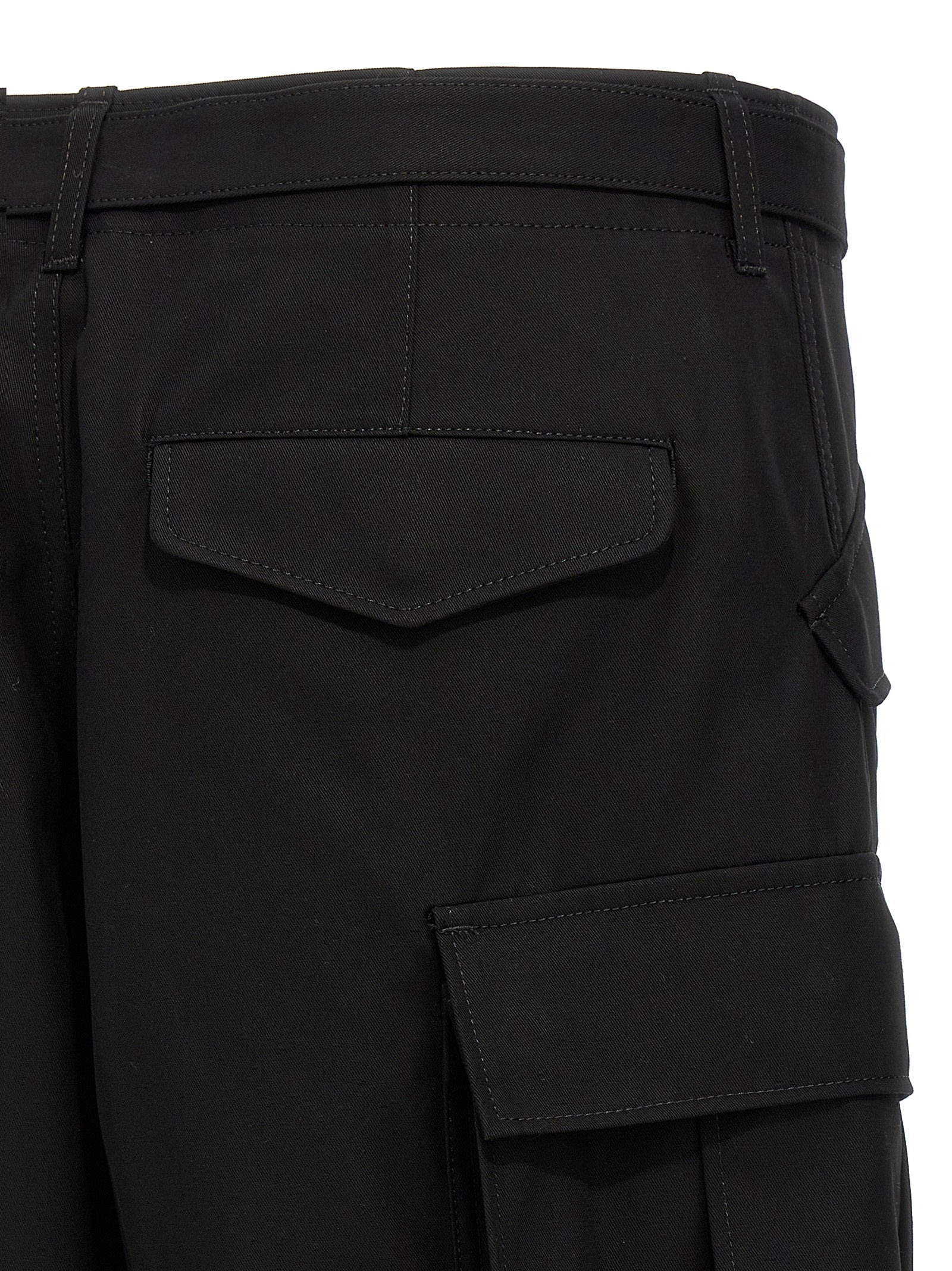 Sacai Men Cargo Bermuda Shorts - 4